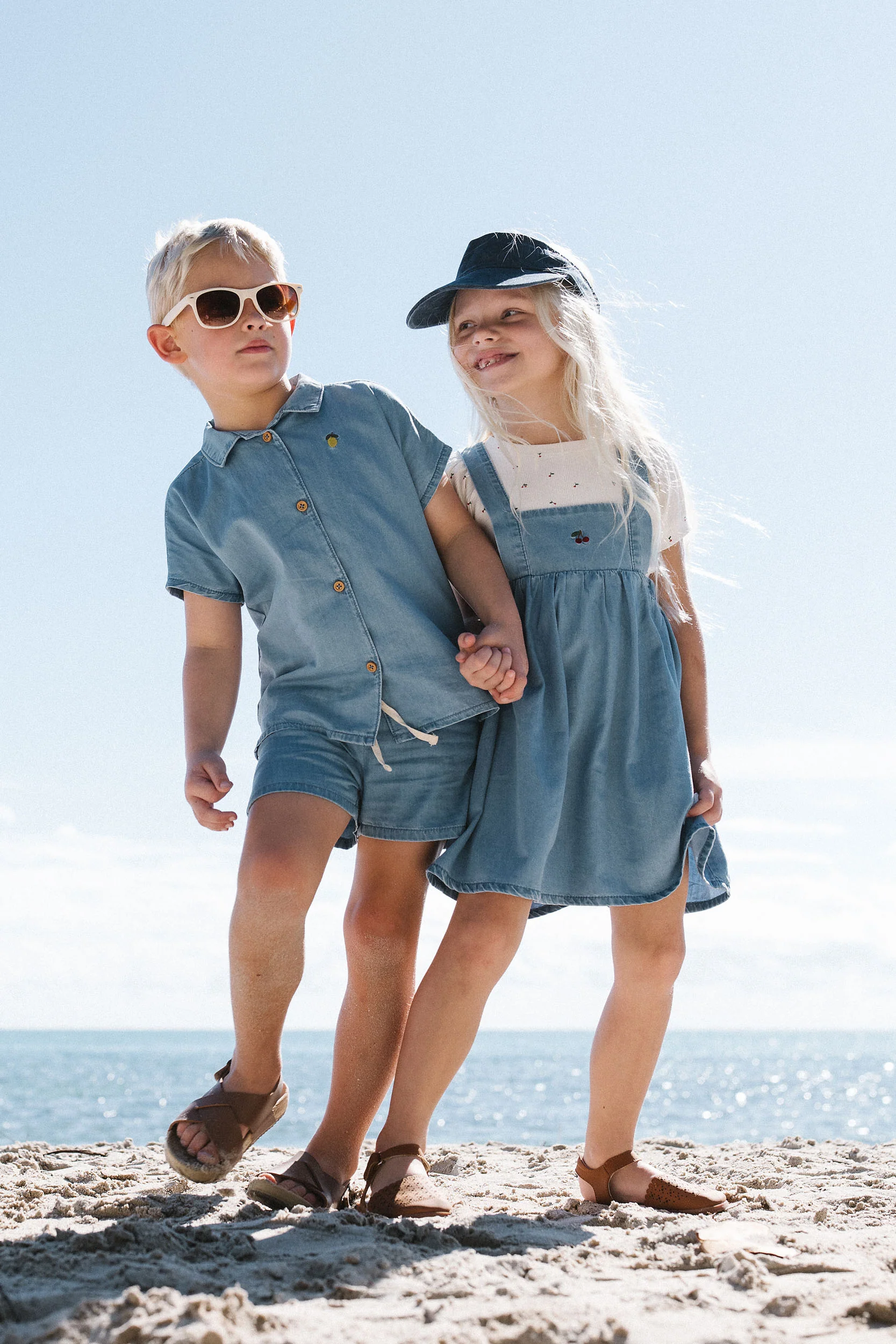 ANALOGIE BLUE TENCEL DENIM CAPSULE JUMPER - Image 3