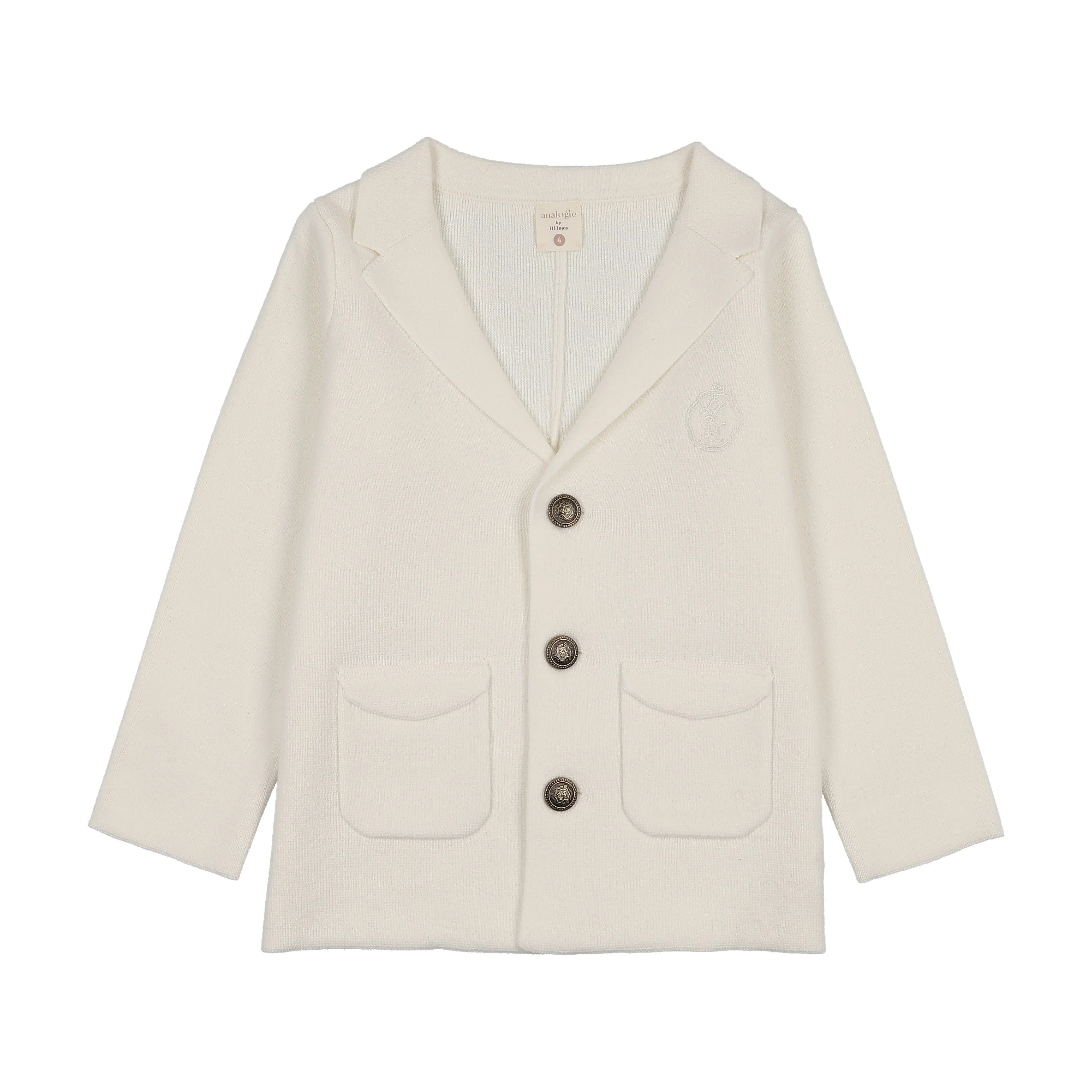 ANALOGIE CREAM KNIT BLAZER