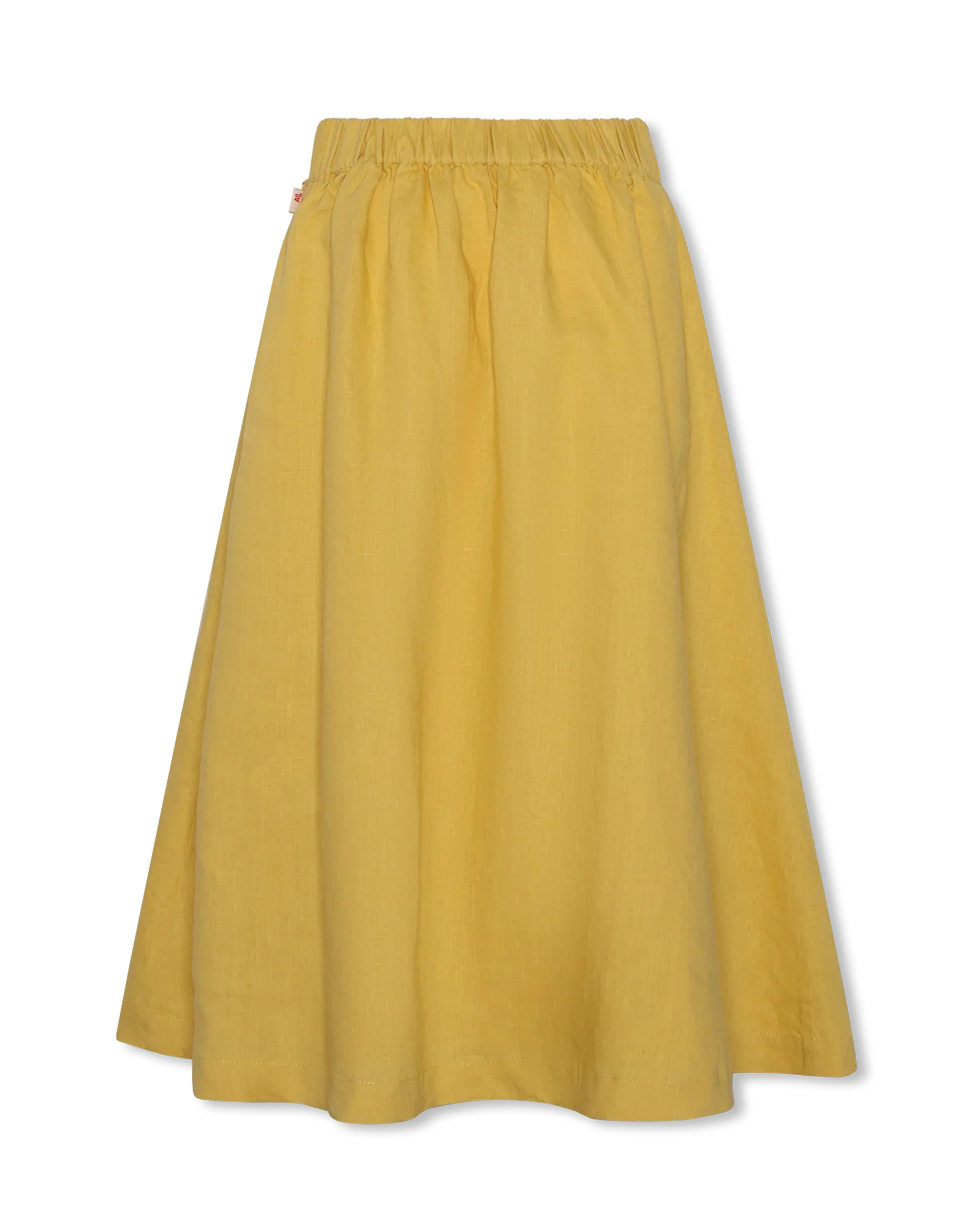 AO76 YELLOW MIDI SKIRT - Image 2