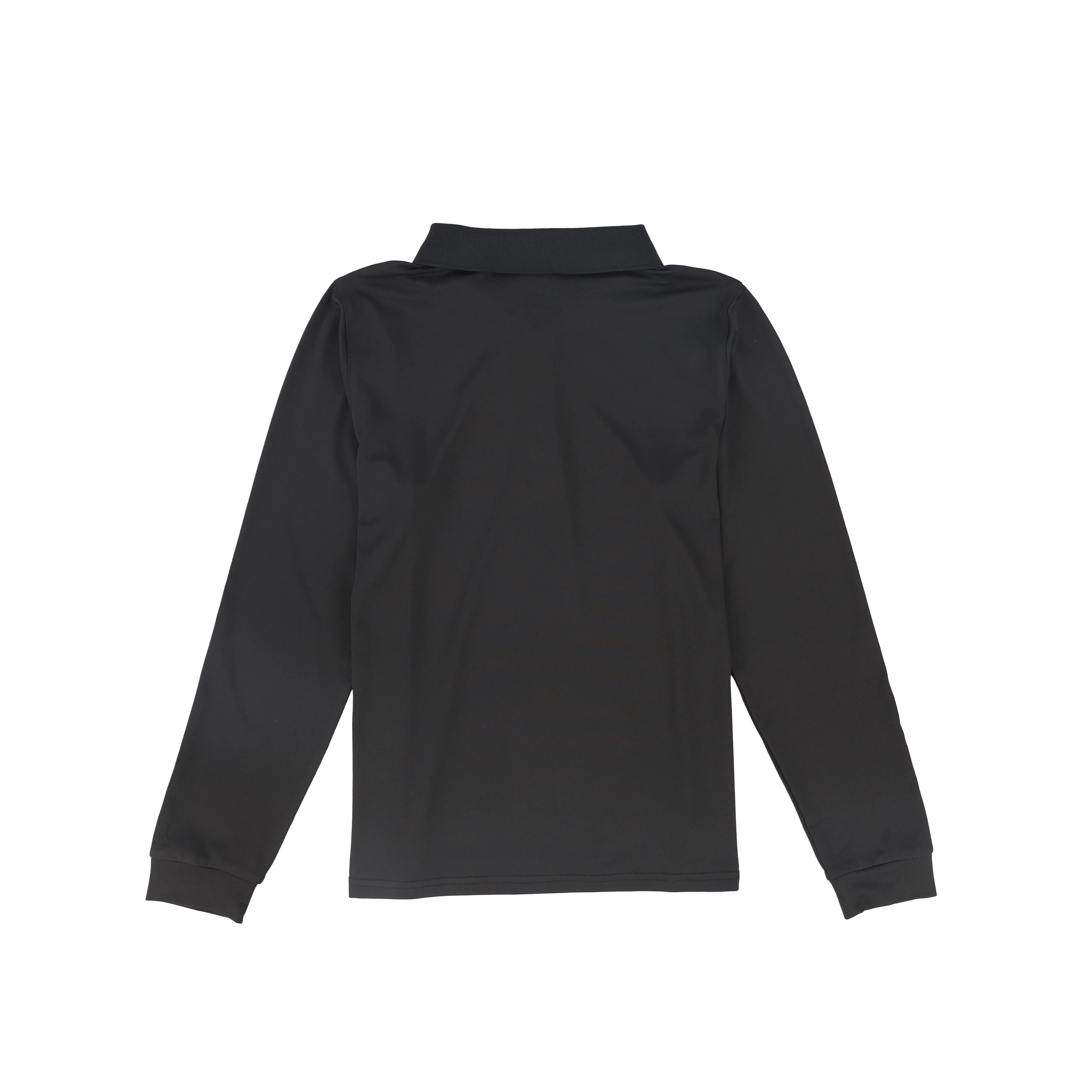BACE COLLECTION BLACK LS LOGO POLO - Image 2