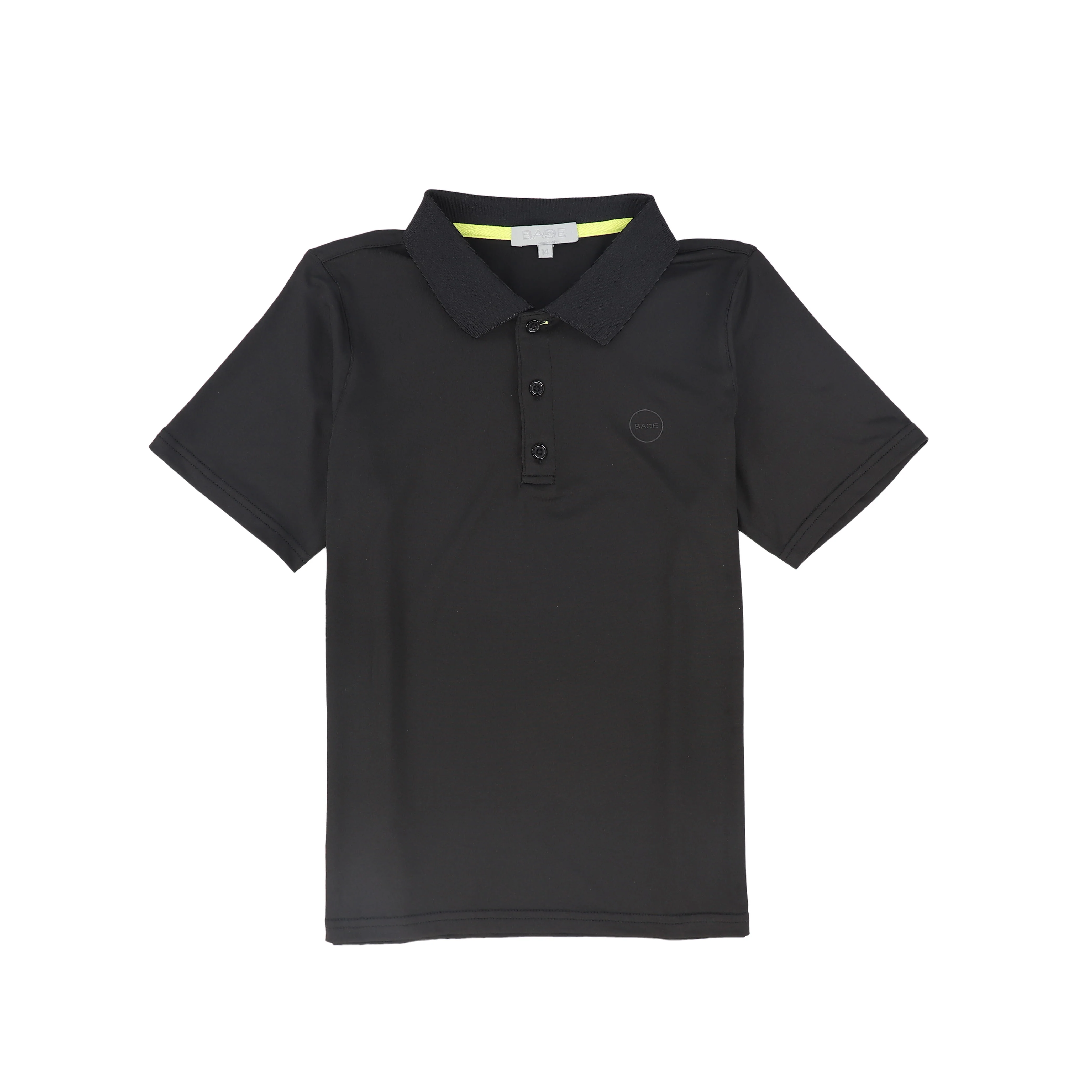 BACE COLLECTION BLACK SS LOGO POLO