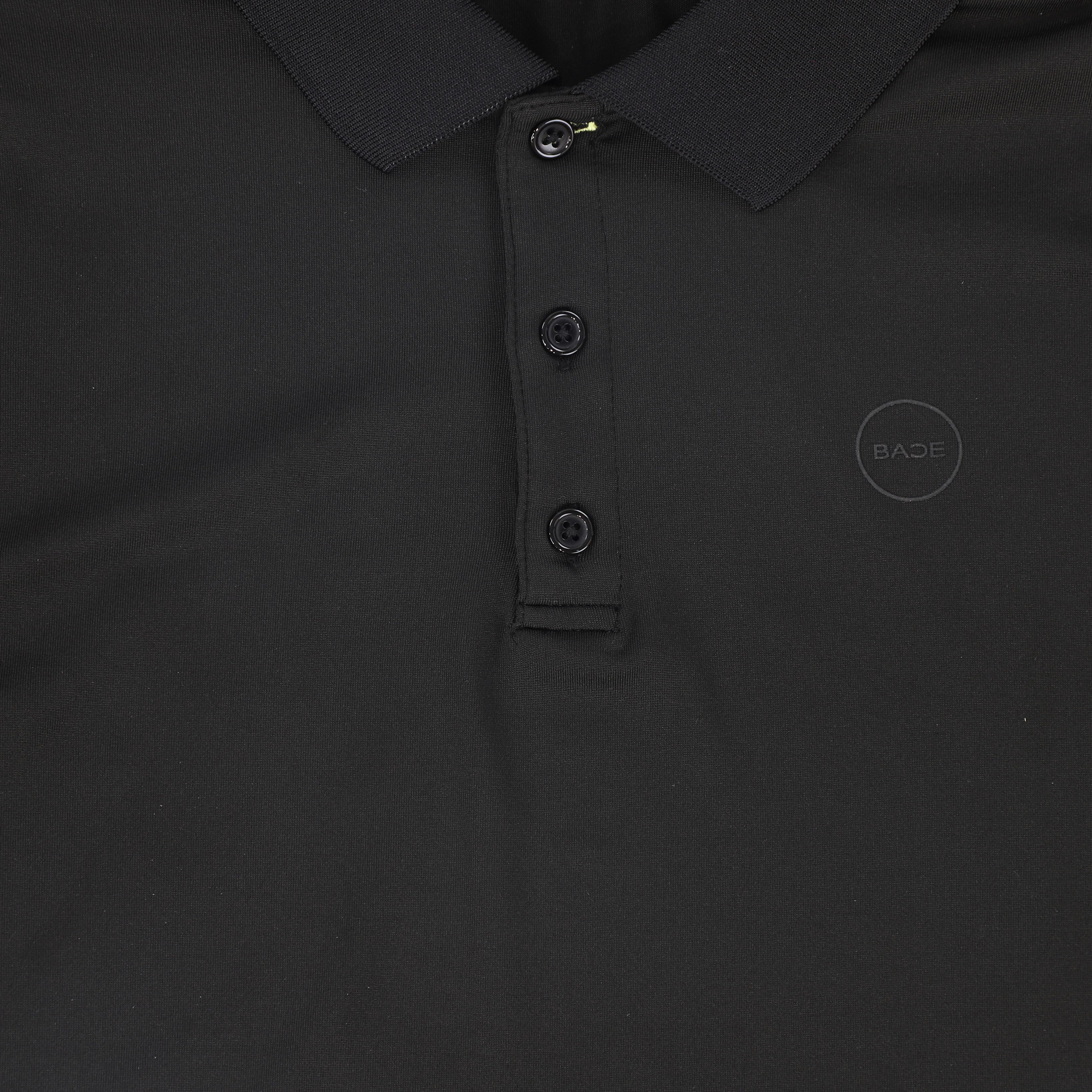 BACE COLLECTION BLACK SS LOGO POLO - Image 3