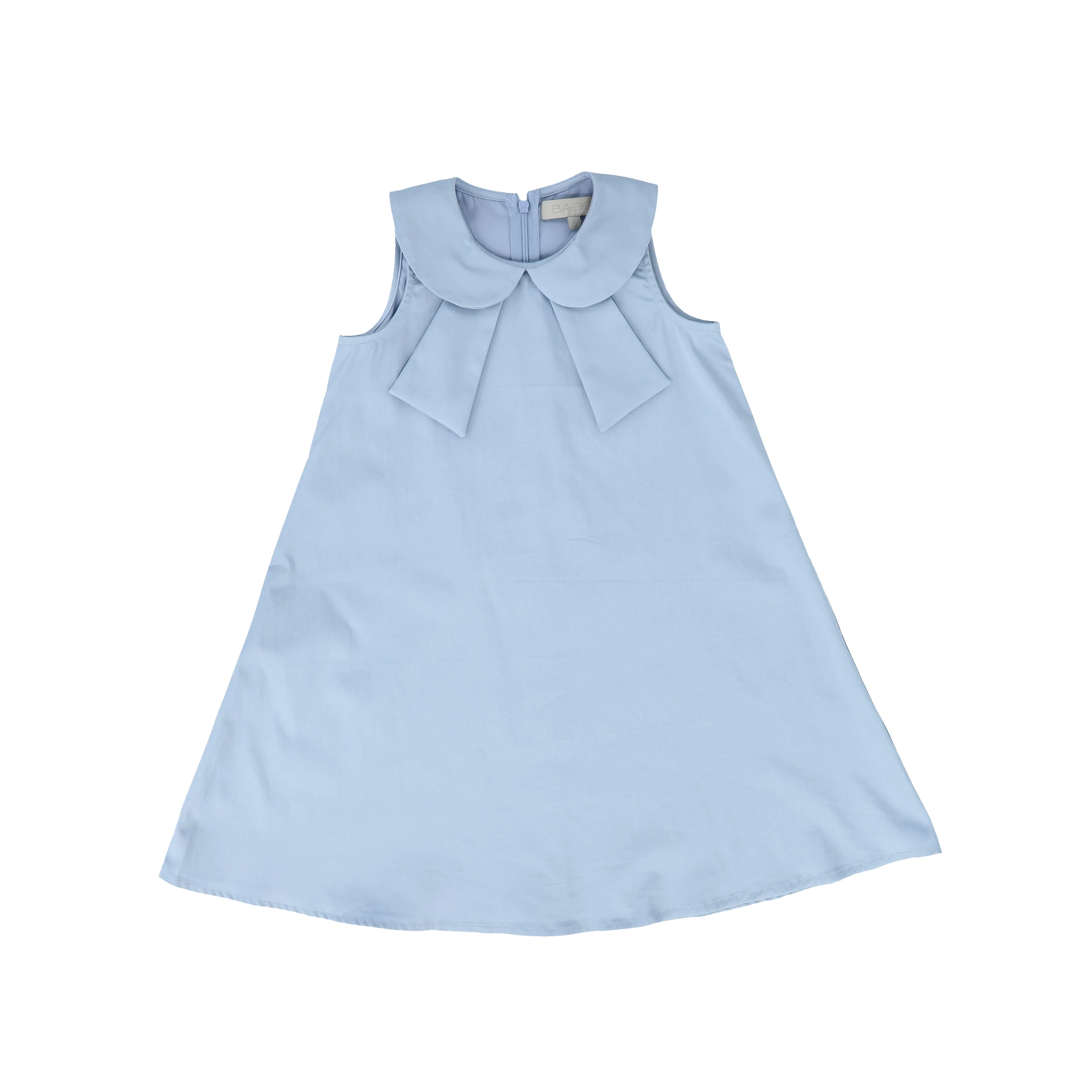 BACE COLLECTION BLUE POPLIN PETER PAN COLLAR  DRESS [FINAL SALE]