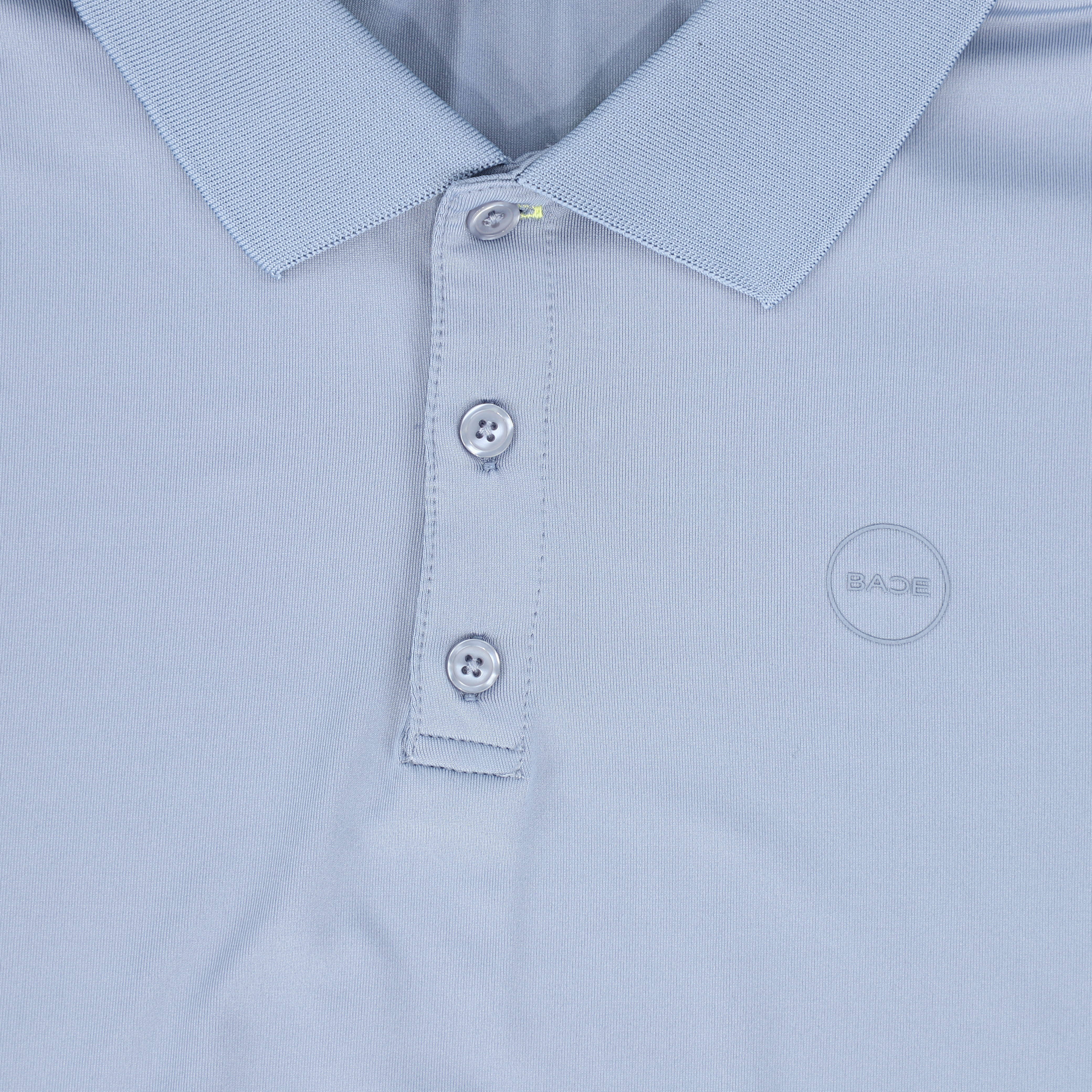 BACE COLLECTION DUSTY BLUE SS LOGO POLO - Image 3