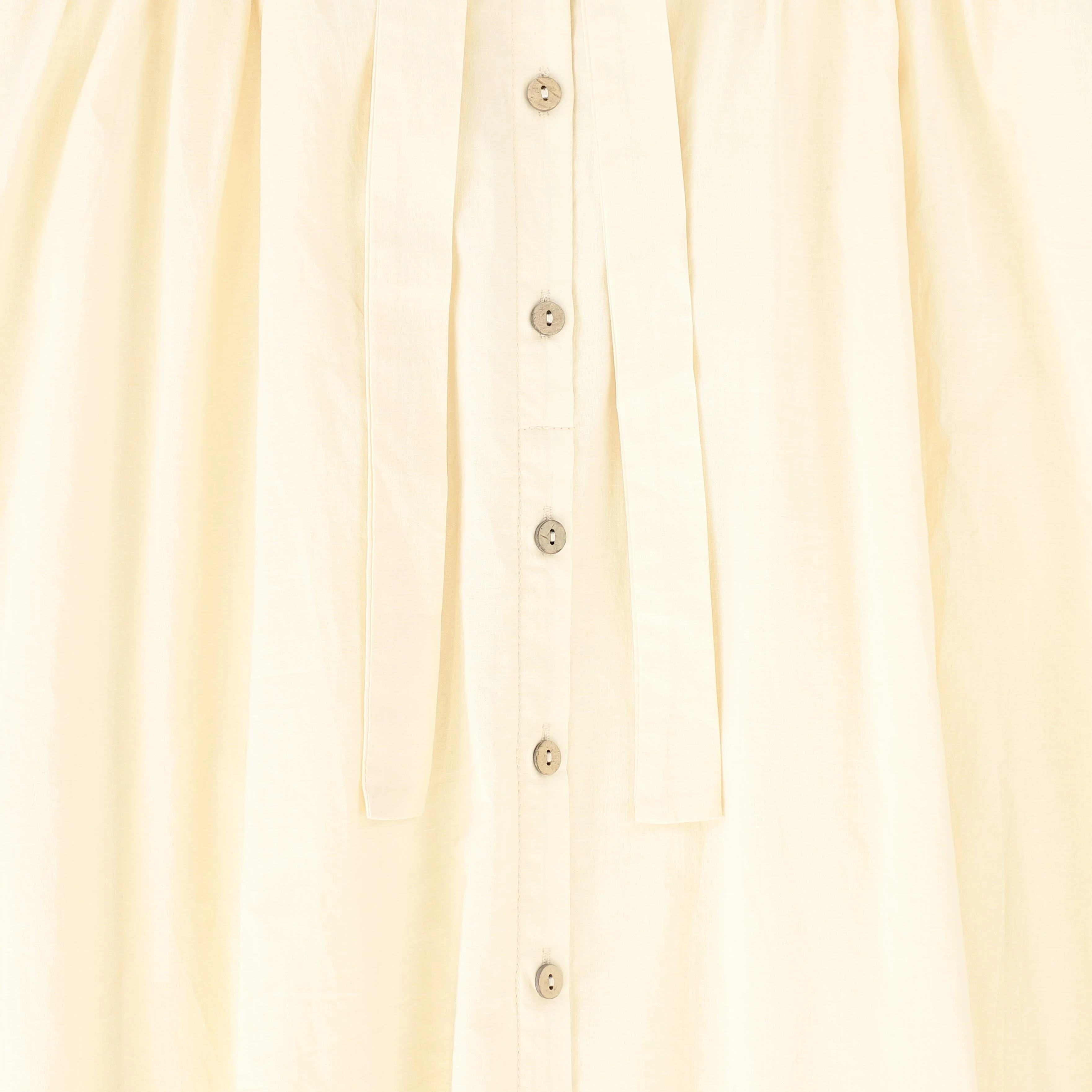 BACE COLLECTION CREAM POCKET MAXI JUMPER - Image 3