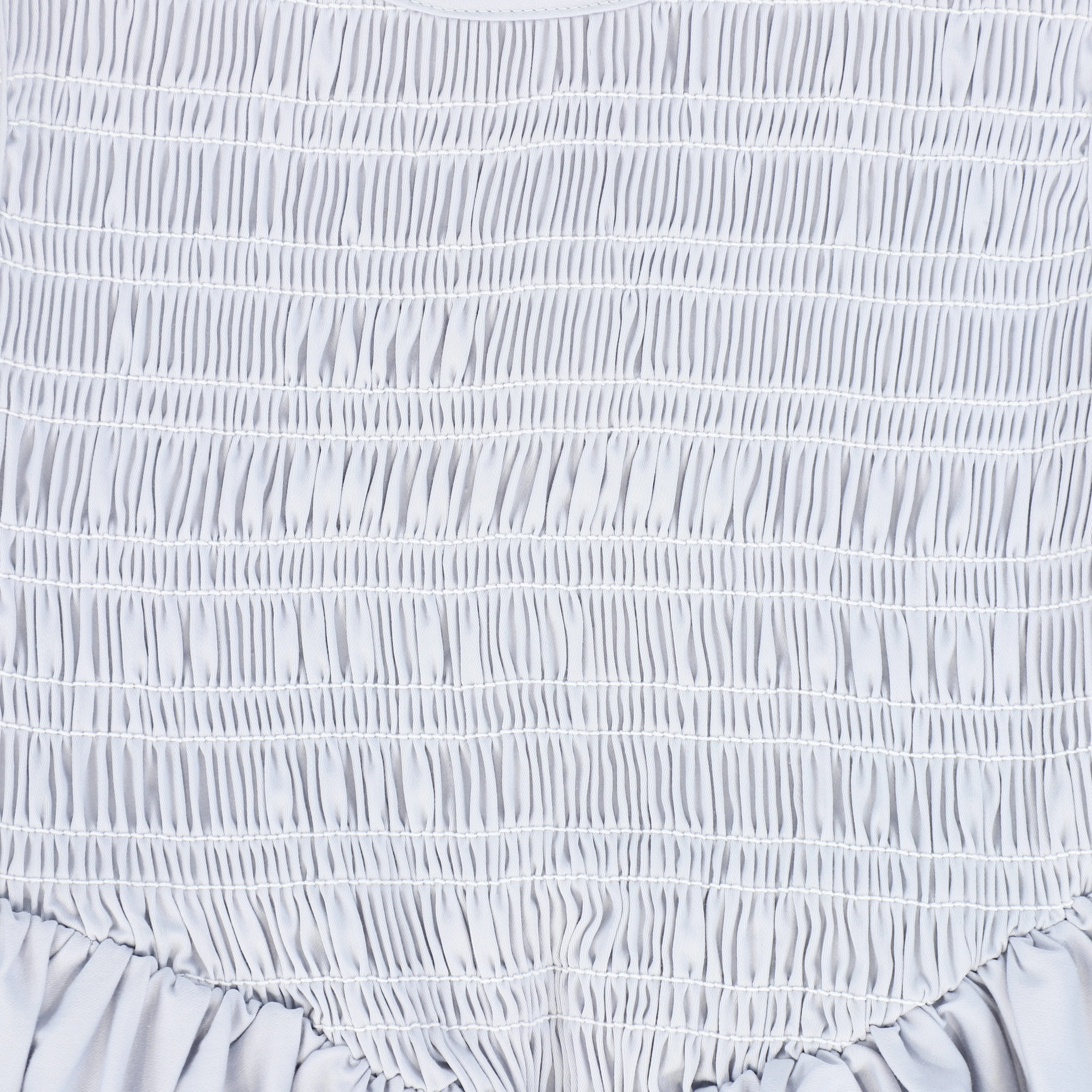 BAMBOO BLUE GATHERED V WAIST MAXI JUMPER - Image 3