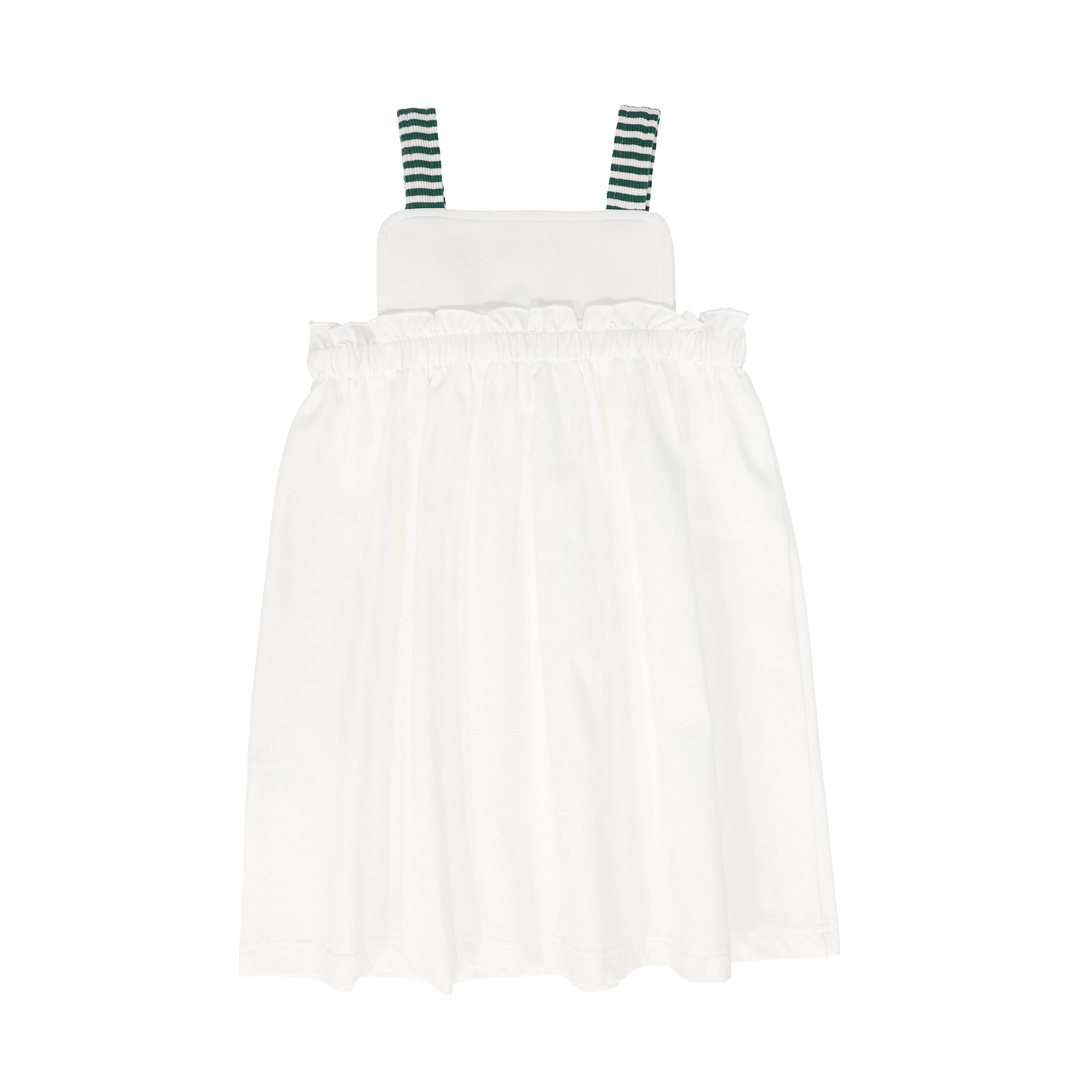 BAMBOO WHITE EMBLEM TRIM HIGH WAIST JUMPER - Image 2
