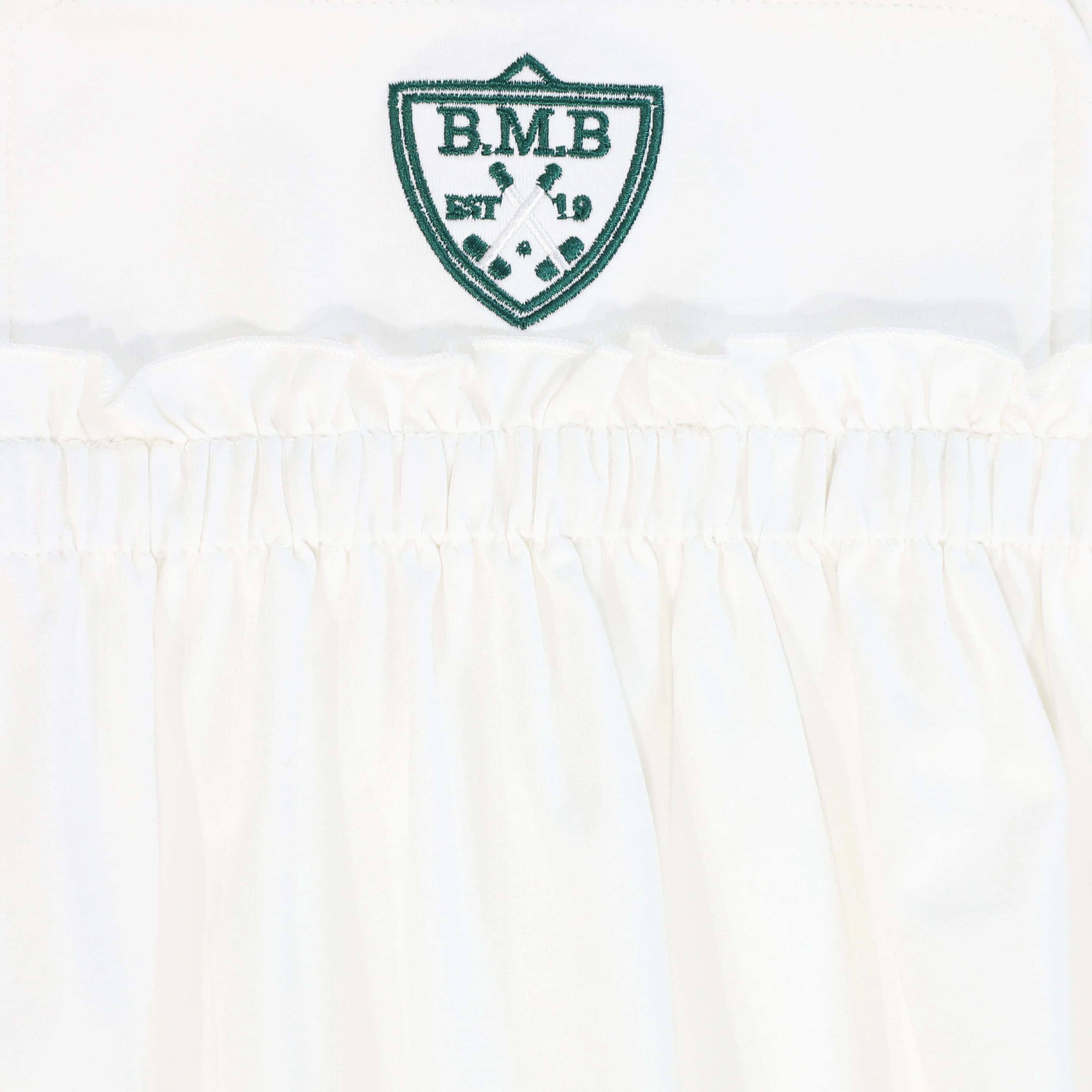 BAMBOO WHITE EMBLEM TRIM HIGH WAIST JUMPER - Image 4