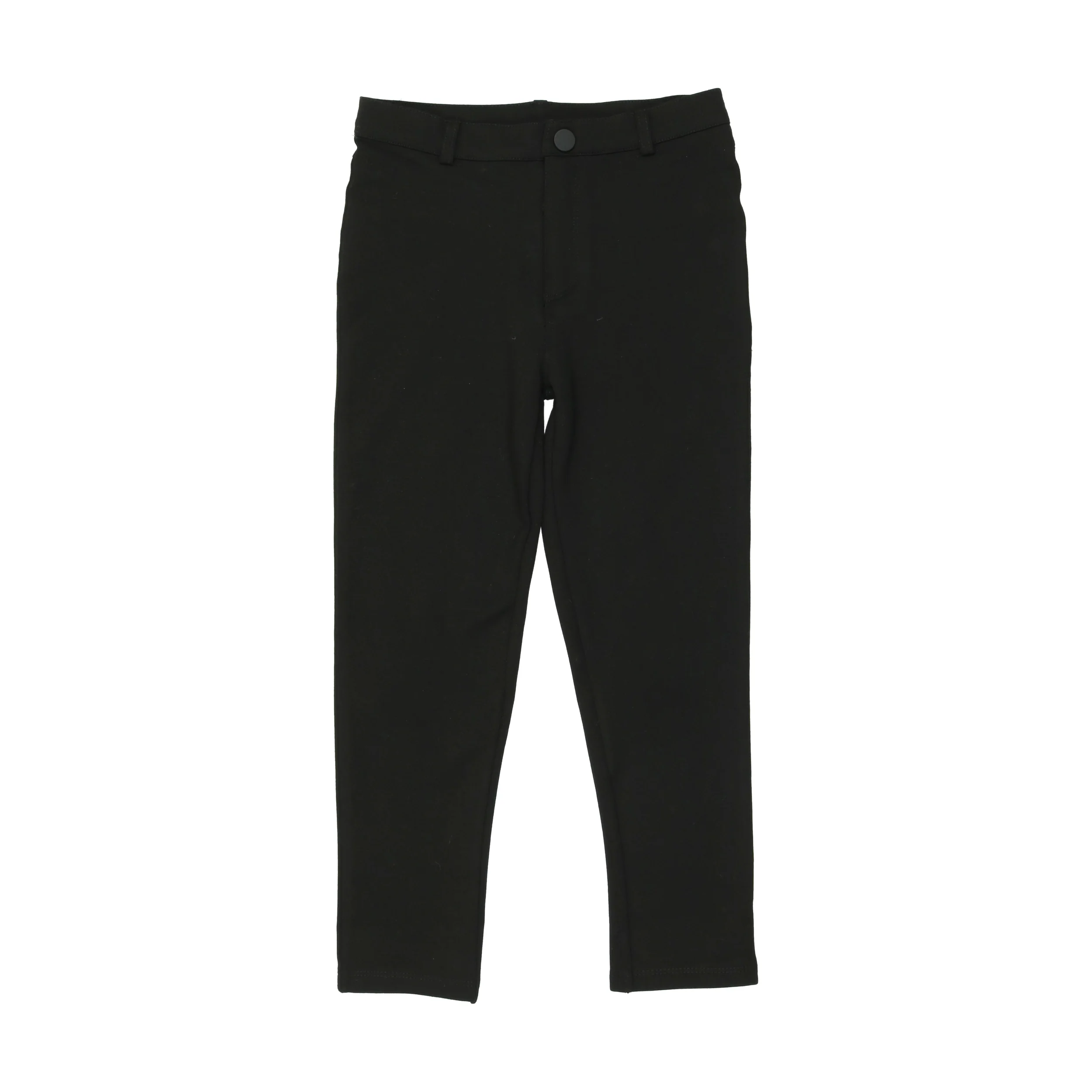 BOPOP BLACK KNIT STRETCH PANTS
