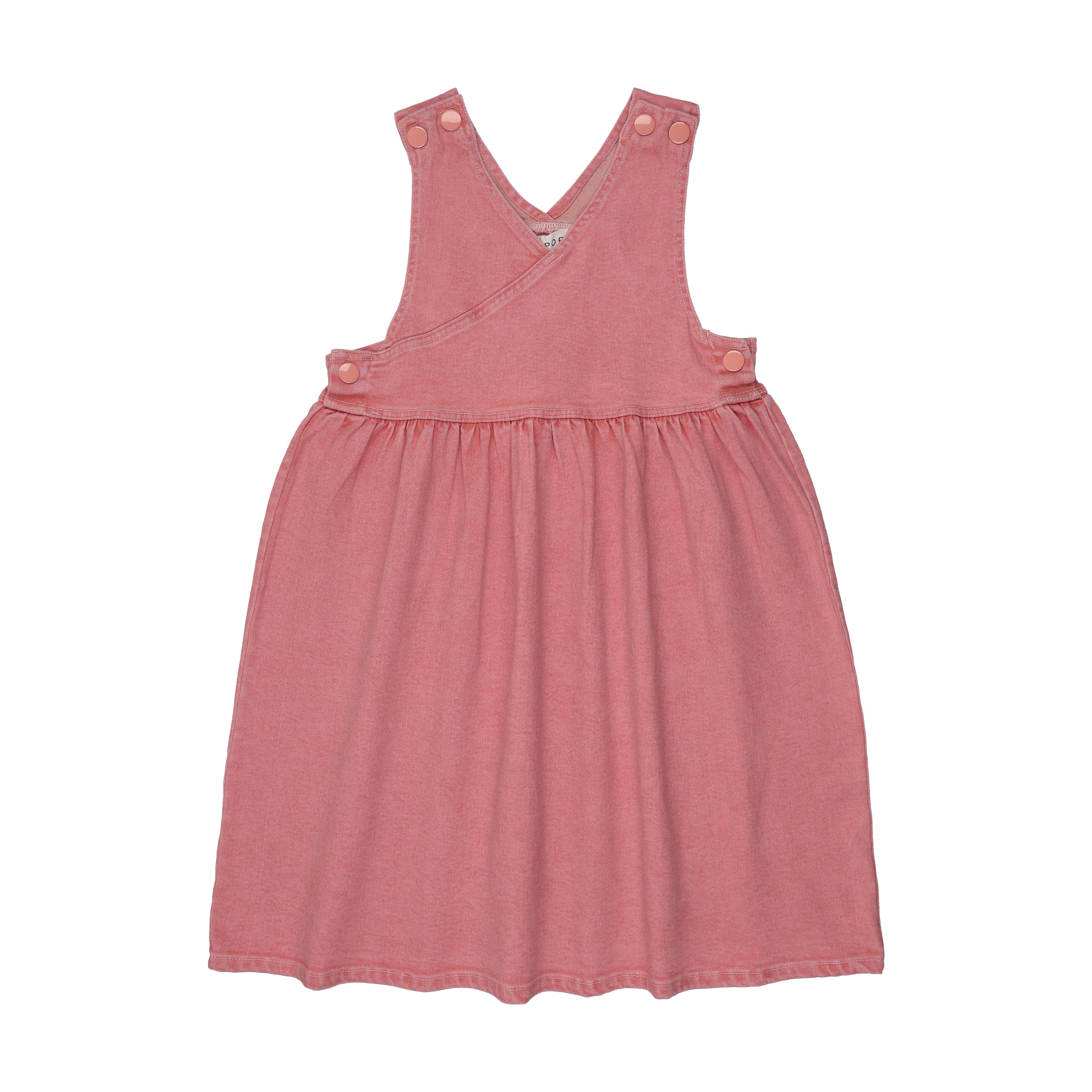 BOPOP PINK DENIM WRAP JUMPER