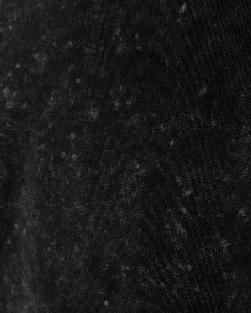 CABANA BLACK MINERAL WASH PUFF SLEEVE T-SHIRT - Image 2