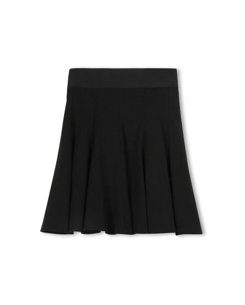 CABANA BLACK WAISTED A-LINE SKIRT