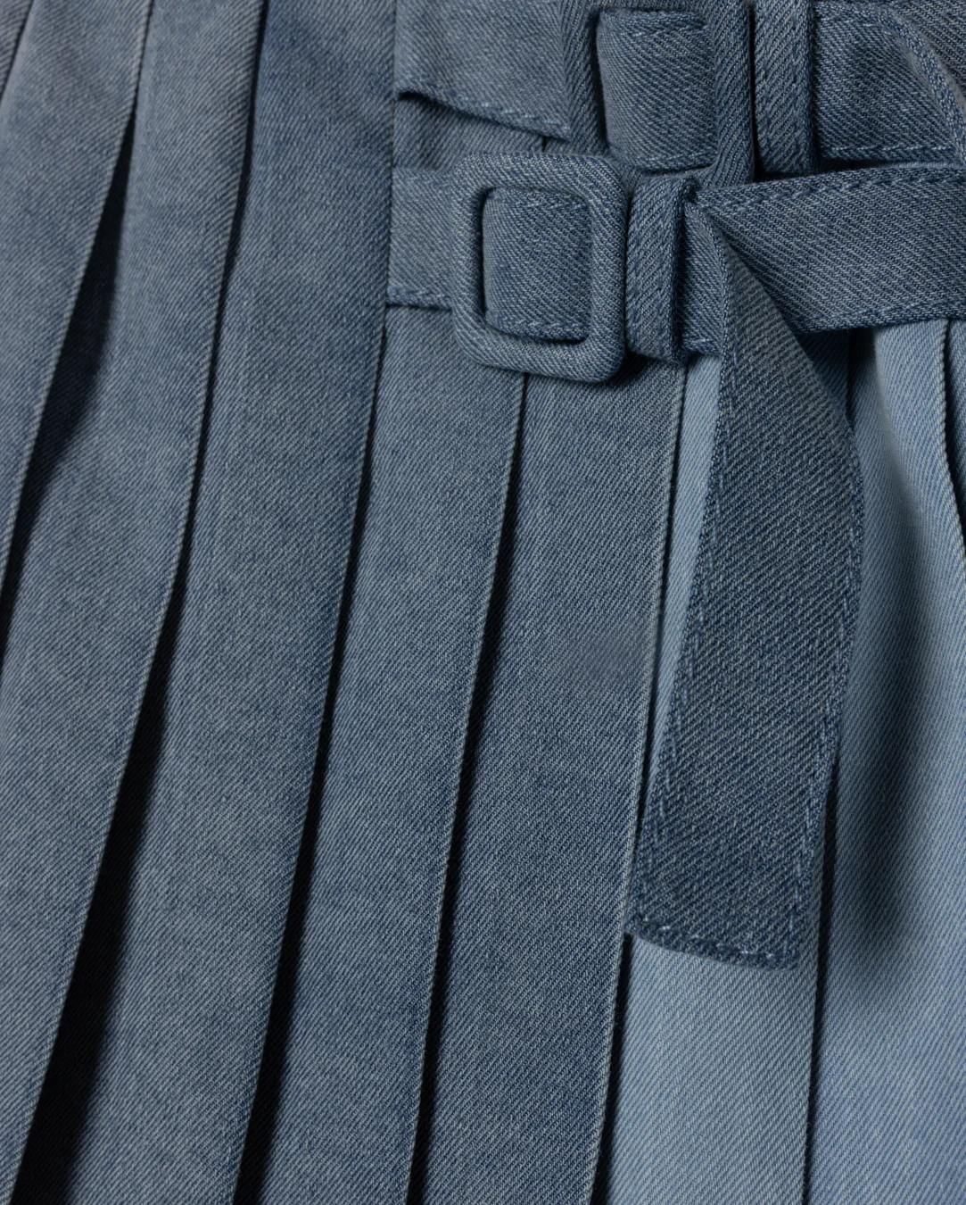 CABANA DENIM COMBO BUCKLE SKIRT - Image 2