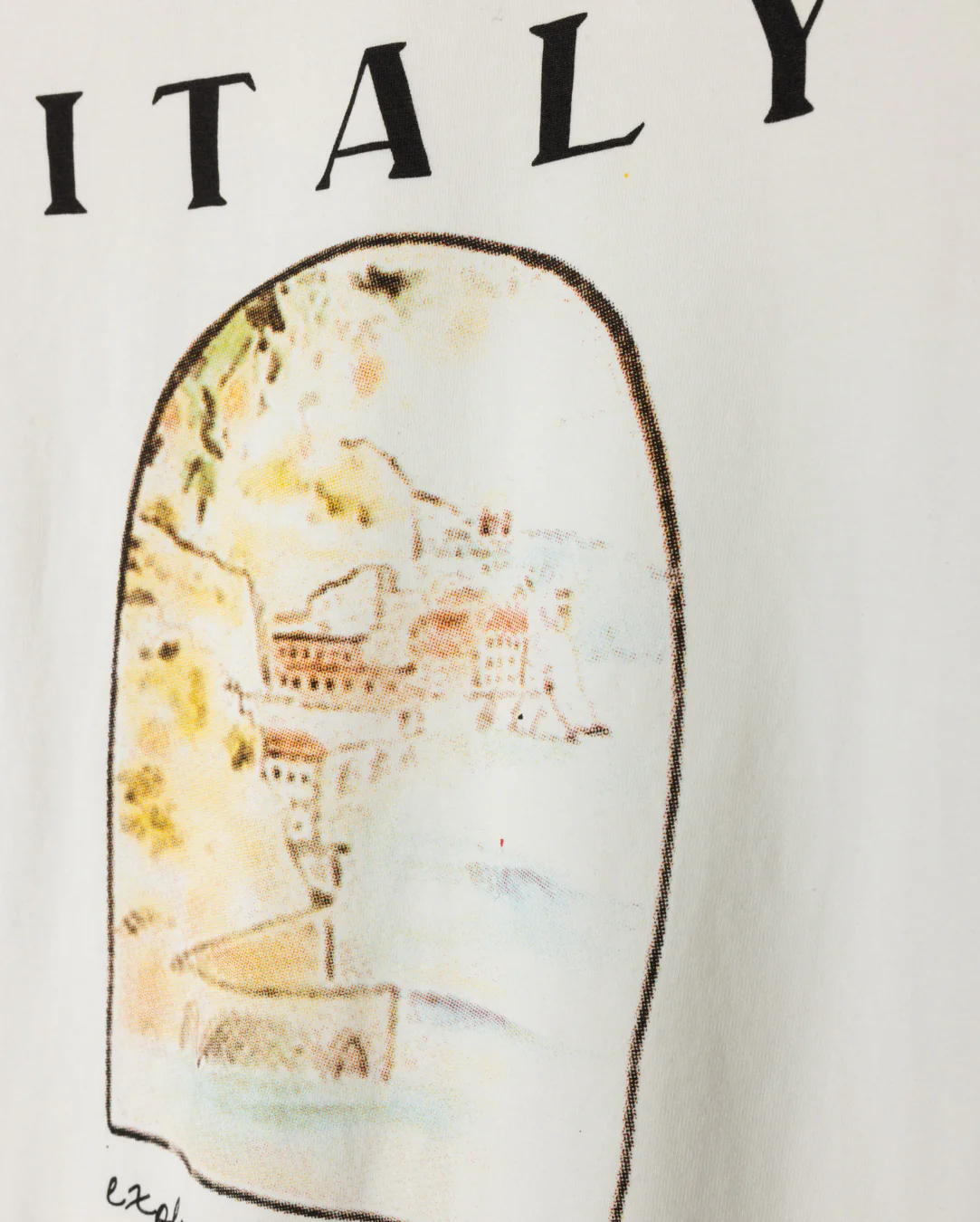 CABANA WHITE DOME PRINTED T-SHIRT - Image 2