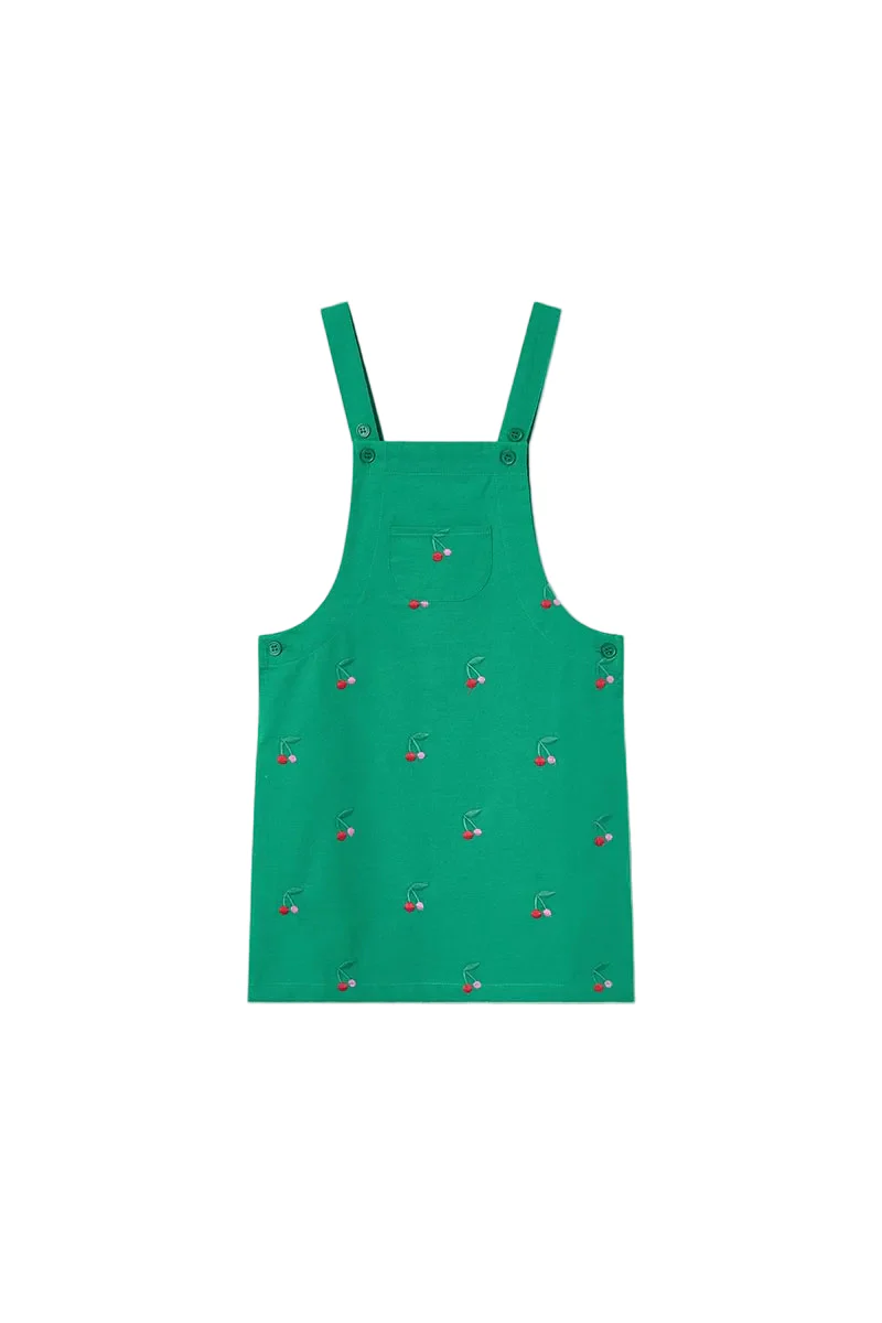 COMPANIA FANTASTI GREEN CHERRY DESIGNED JUMPER