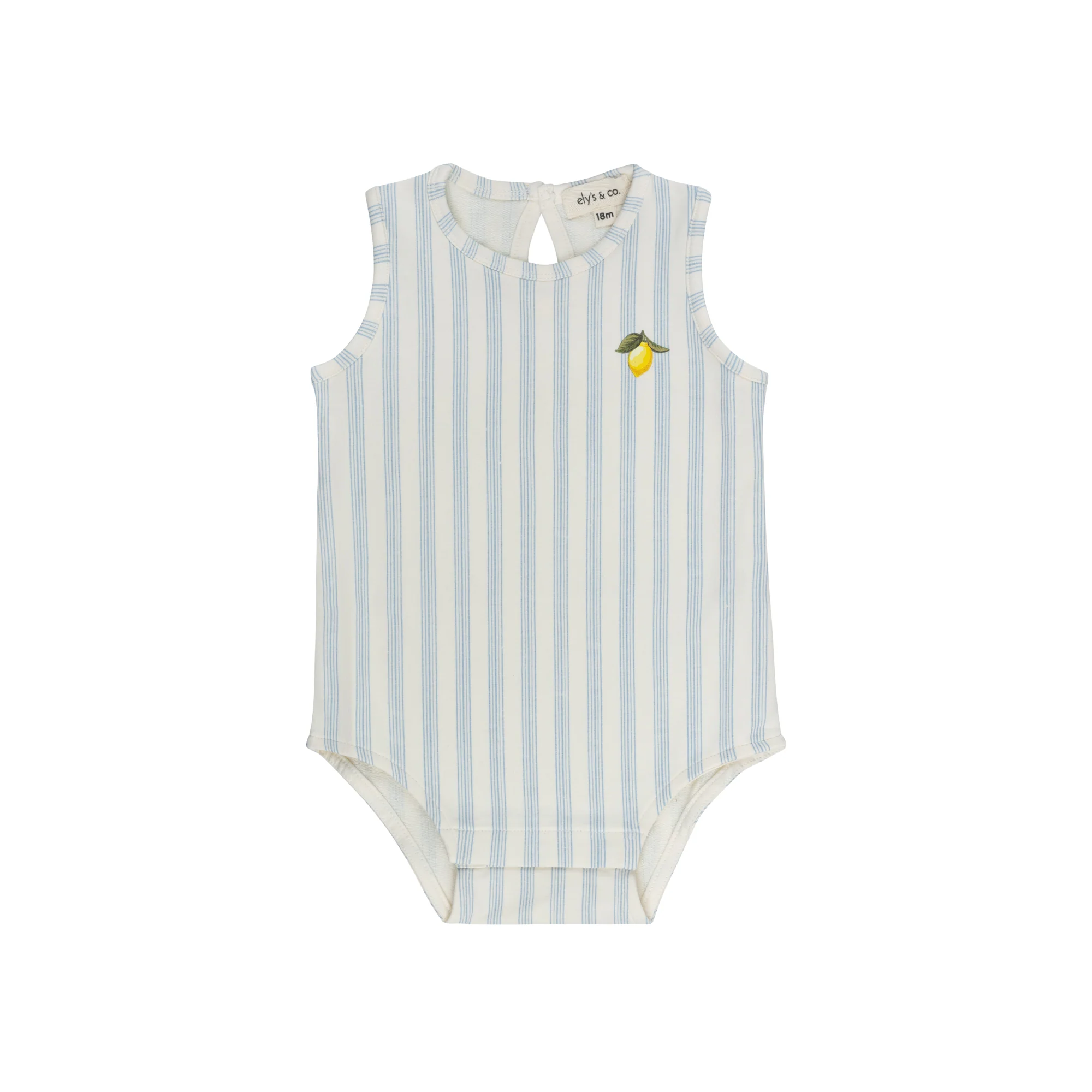 ELYS & CO LEMON FRUIT PRINT ROMPER