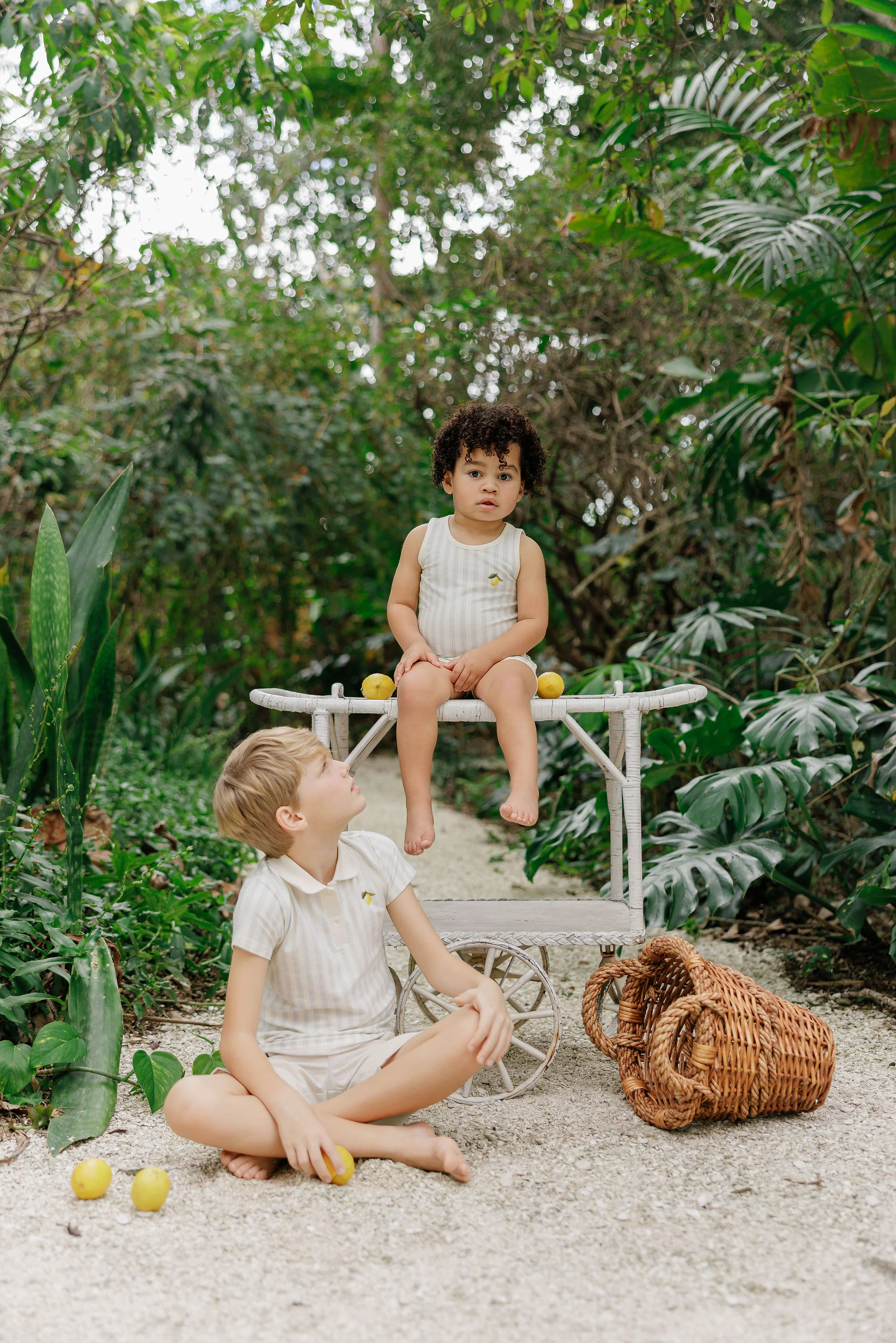 ELYS & CO LEMON FRUIT PRINT ROMPER - Image 2