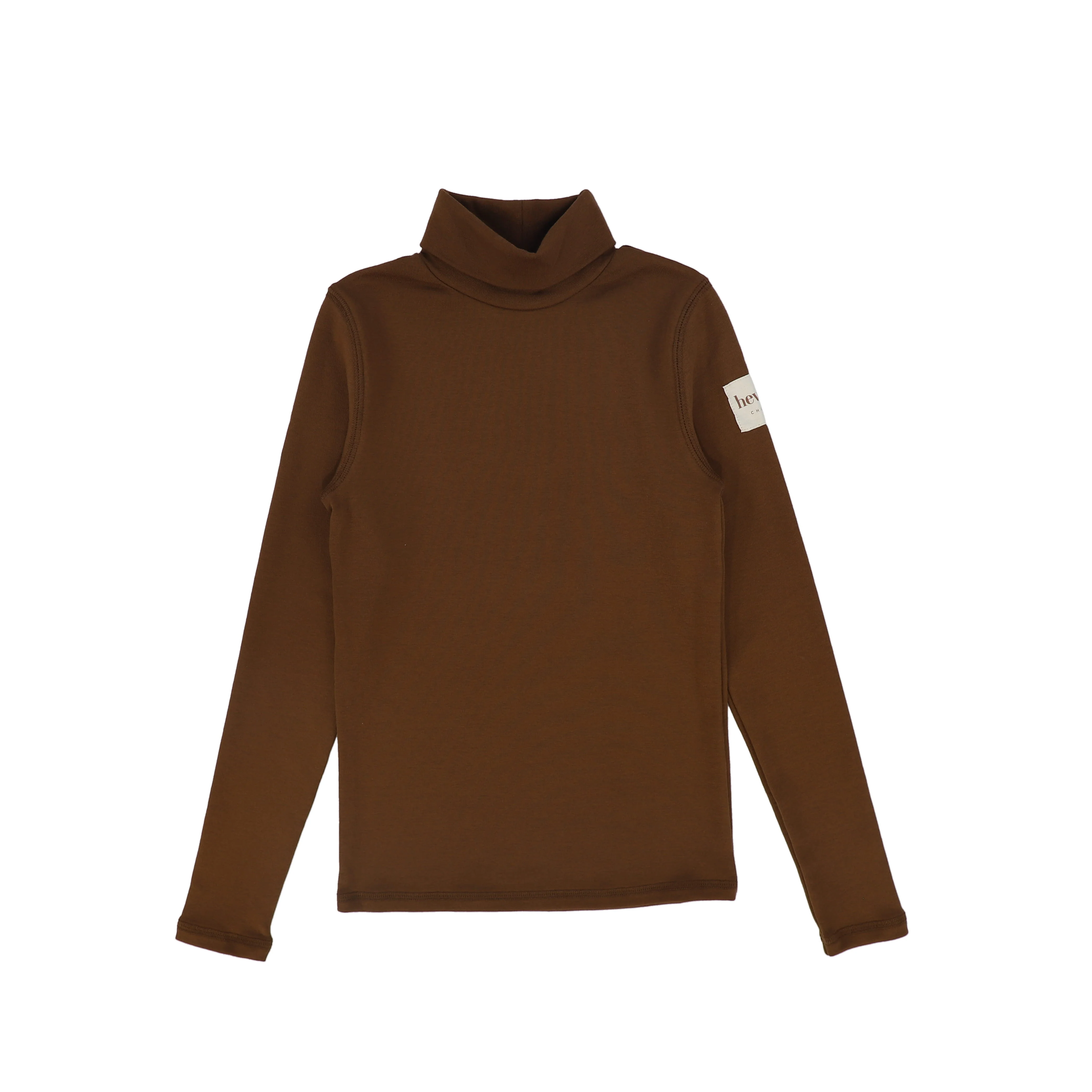 HEVEN CHILD BROWN TURTLE NECK [FINAL SALE]