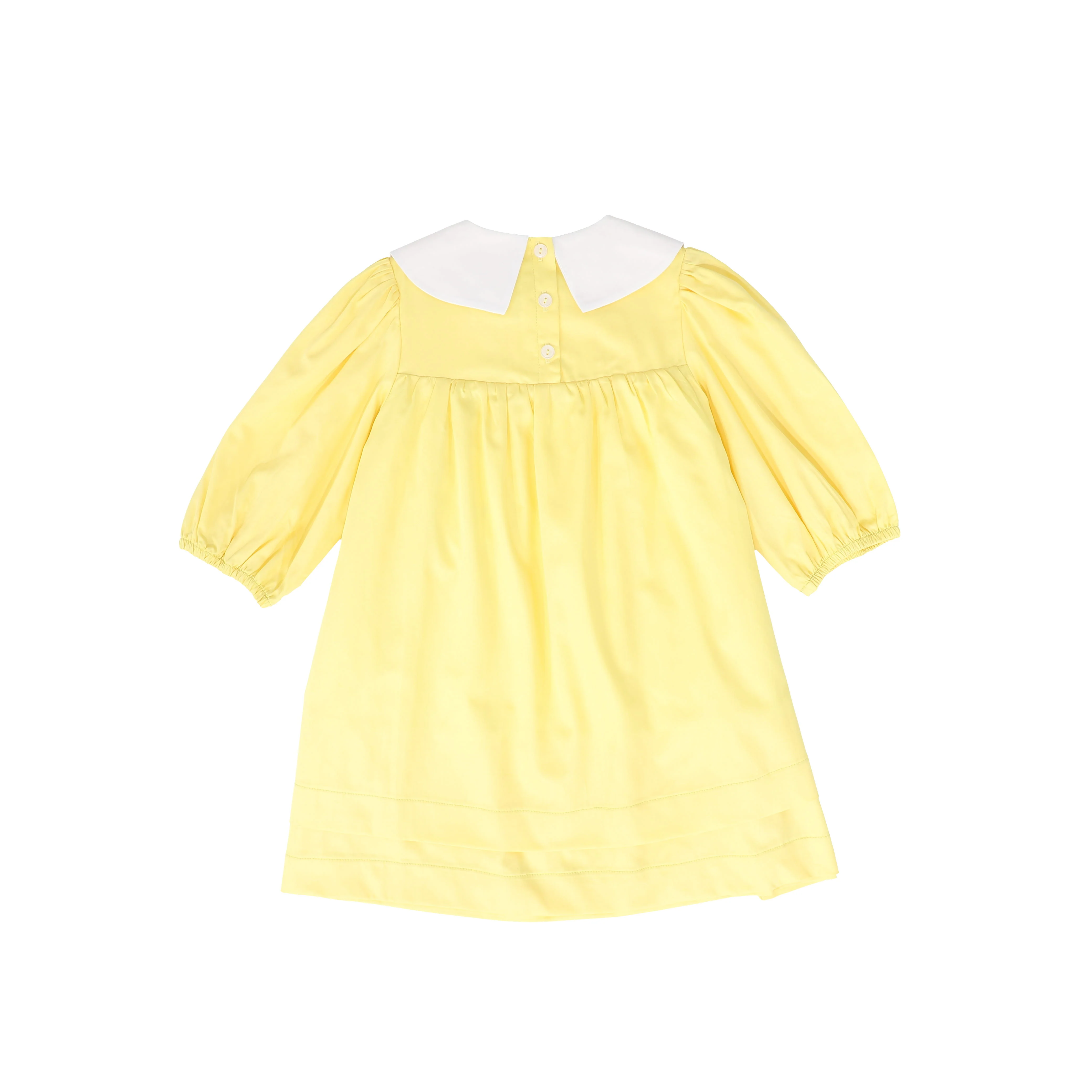 JOUET YELLOW ROUNDED COLLAR DRESS - Image 2