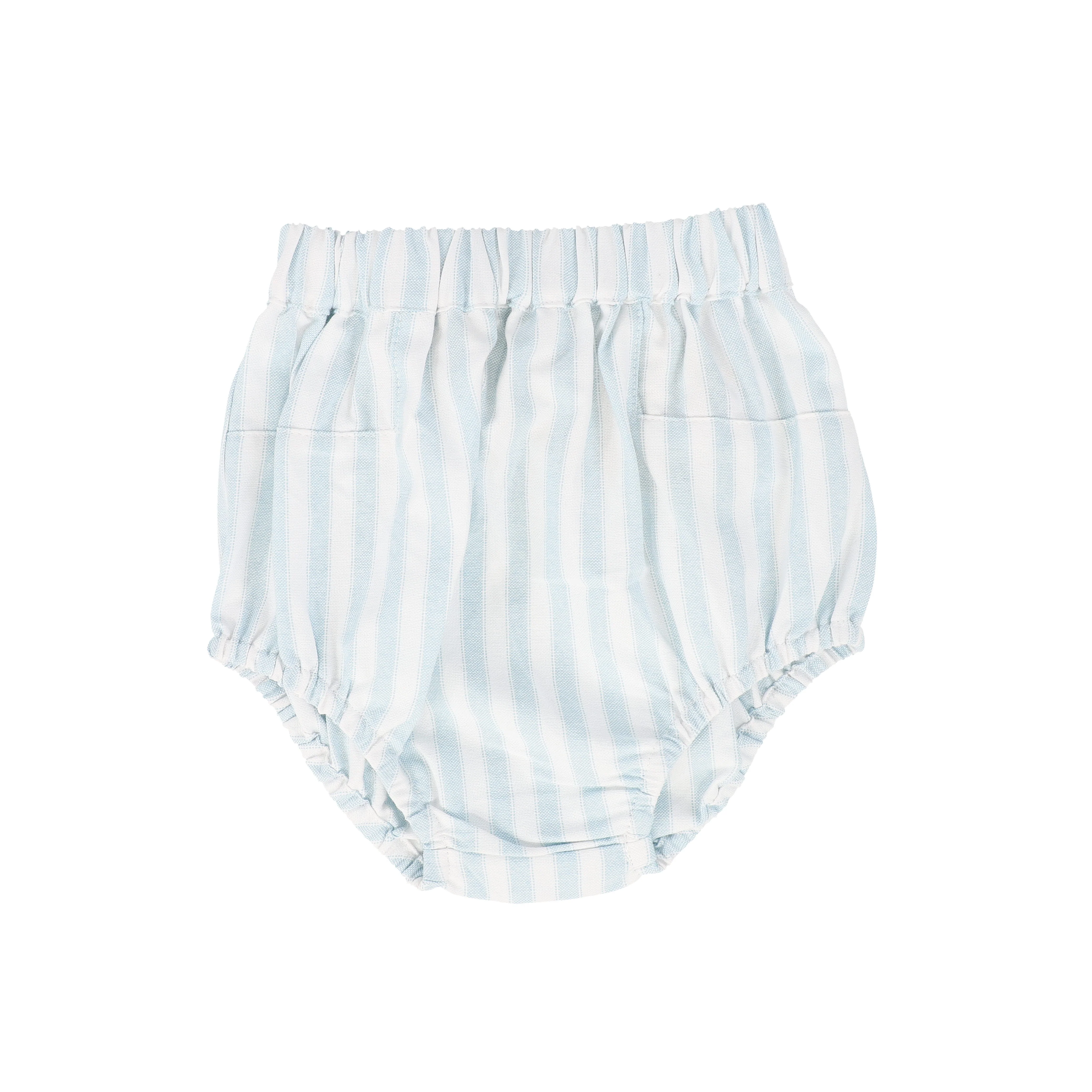 LE BOURDON BLUE/WHITE STRIPE PIQUE OXFORD BLOOMER [FINAL SALE]