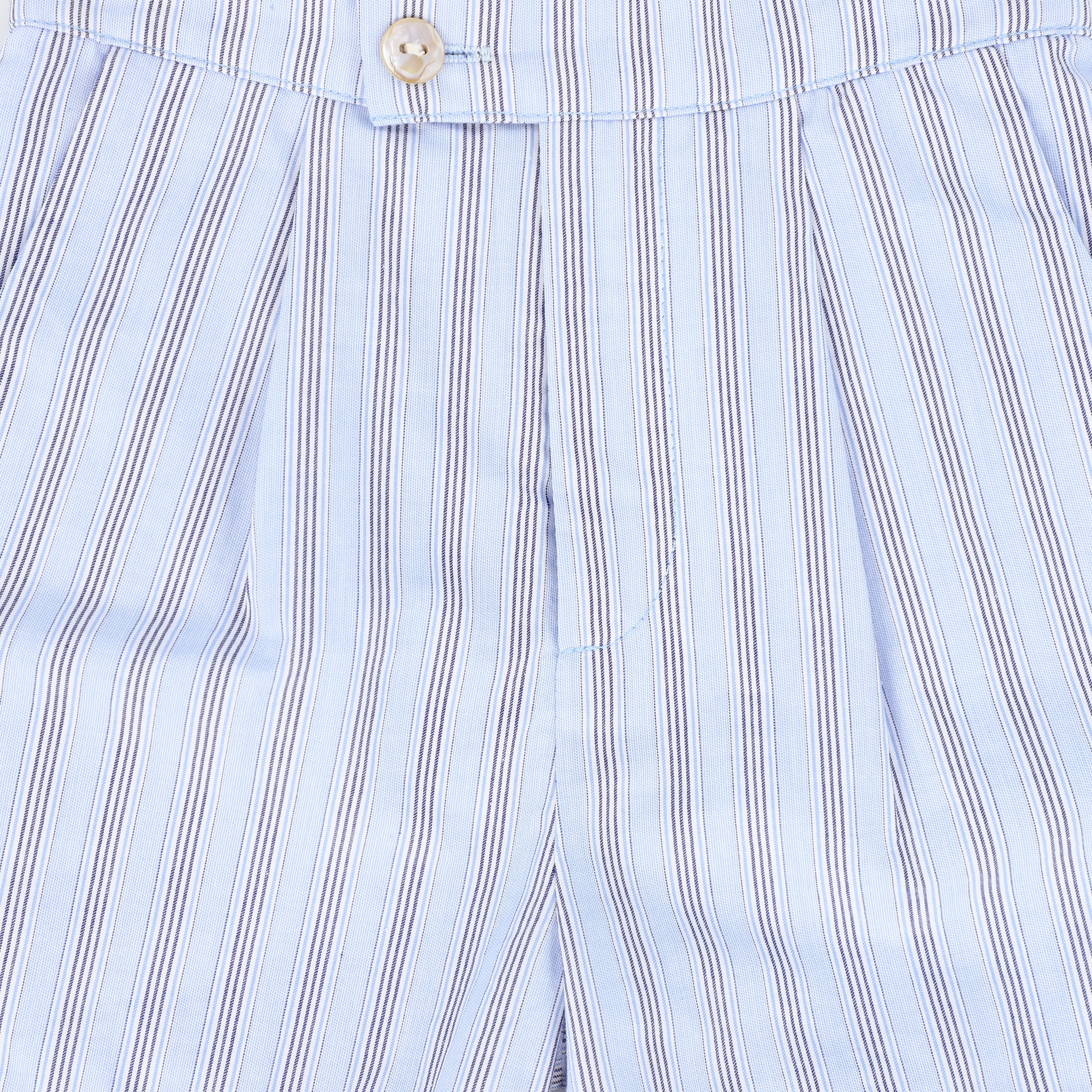LE BOURDON BLUE DOUBLE STRIPE SHORTS - Image 3