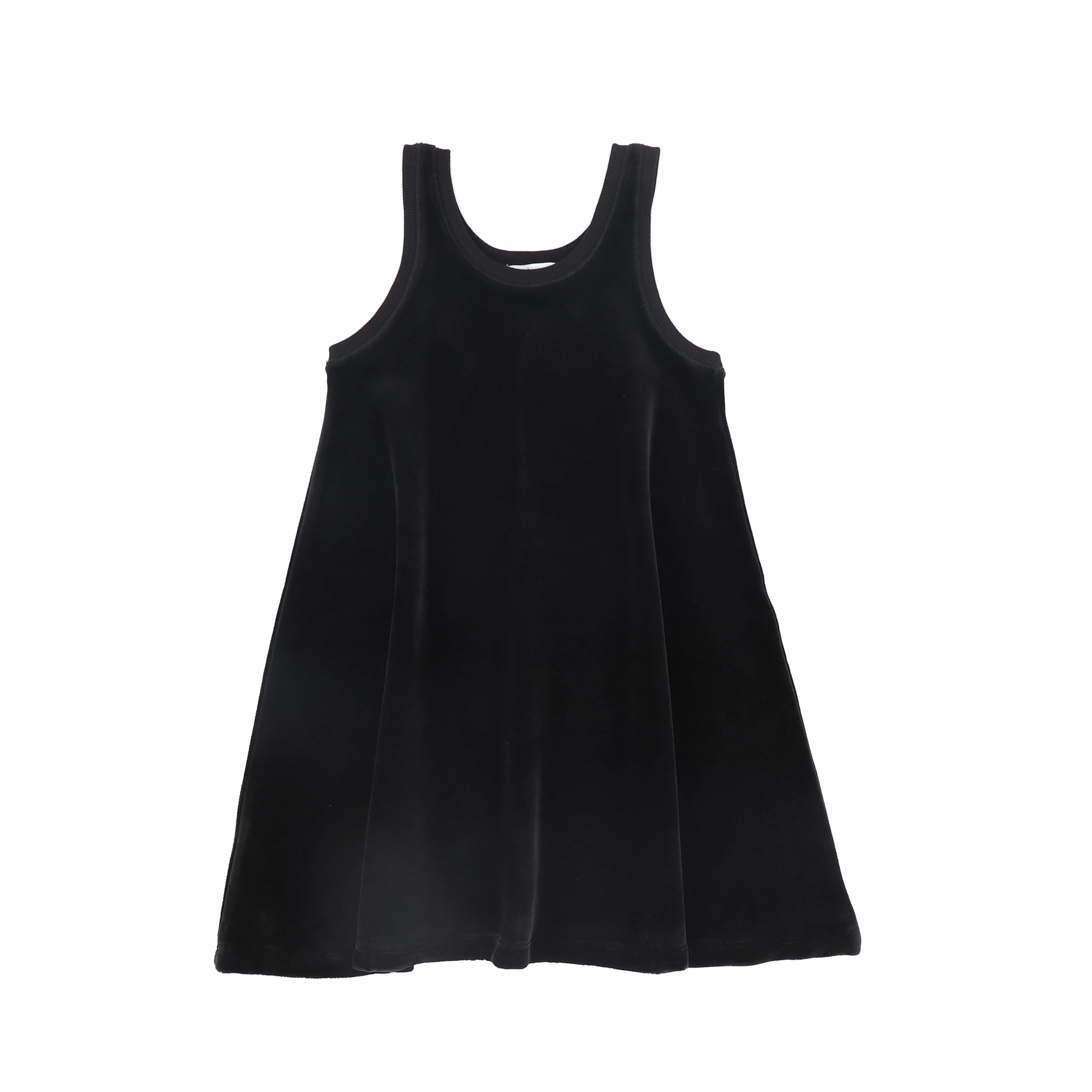 LITTLE PARNI BLACK VELOUR JUMPER [FINAL SALE]