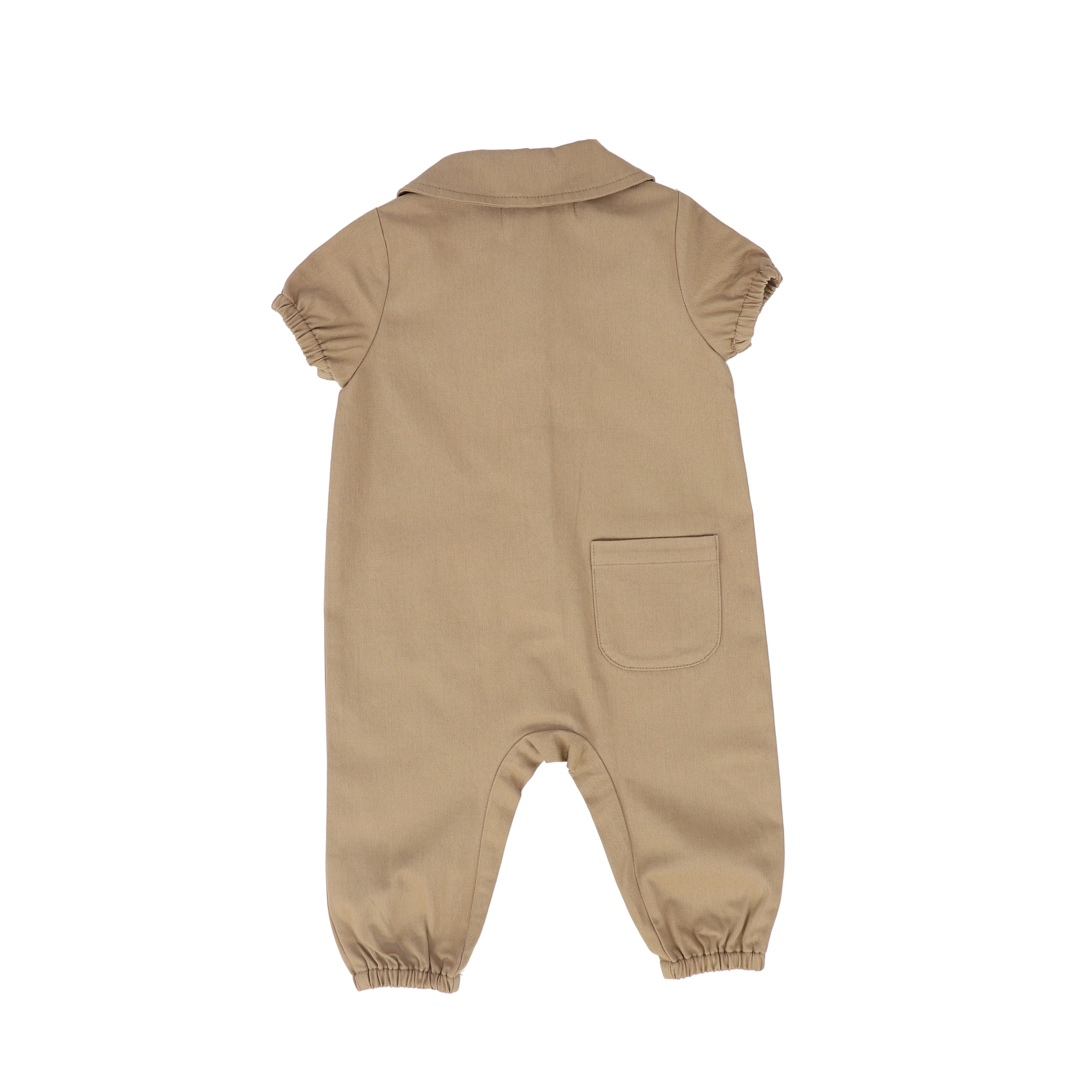 MINI NOD CAMEL BEAR PATCH GIRLS ROMPER - Image 2