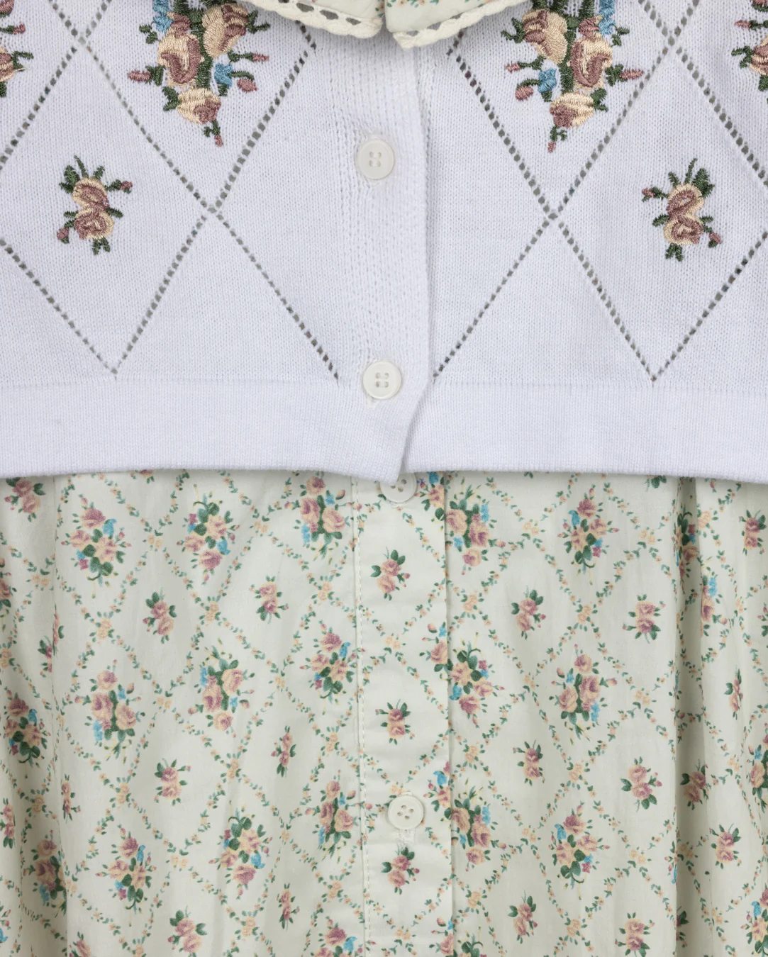 PAPILLON FLORAL CARDIGAN/MAXI DRESS SET - Image 2