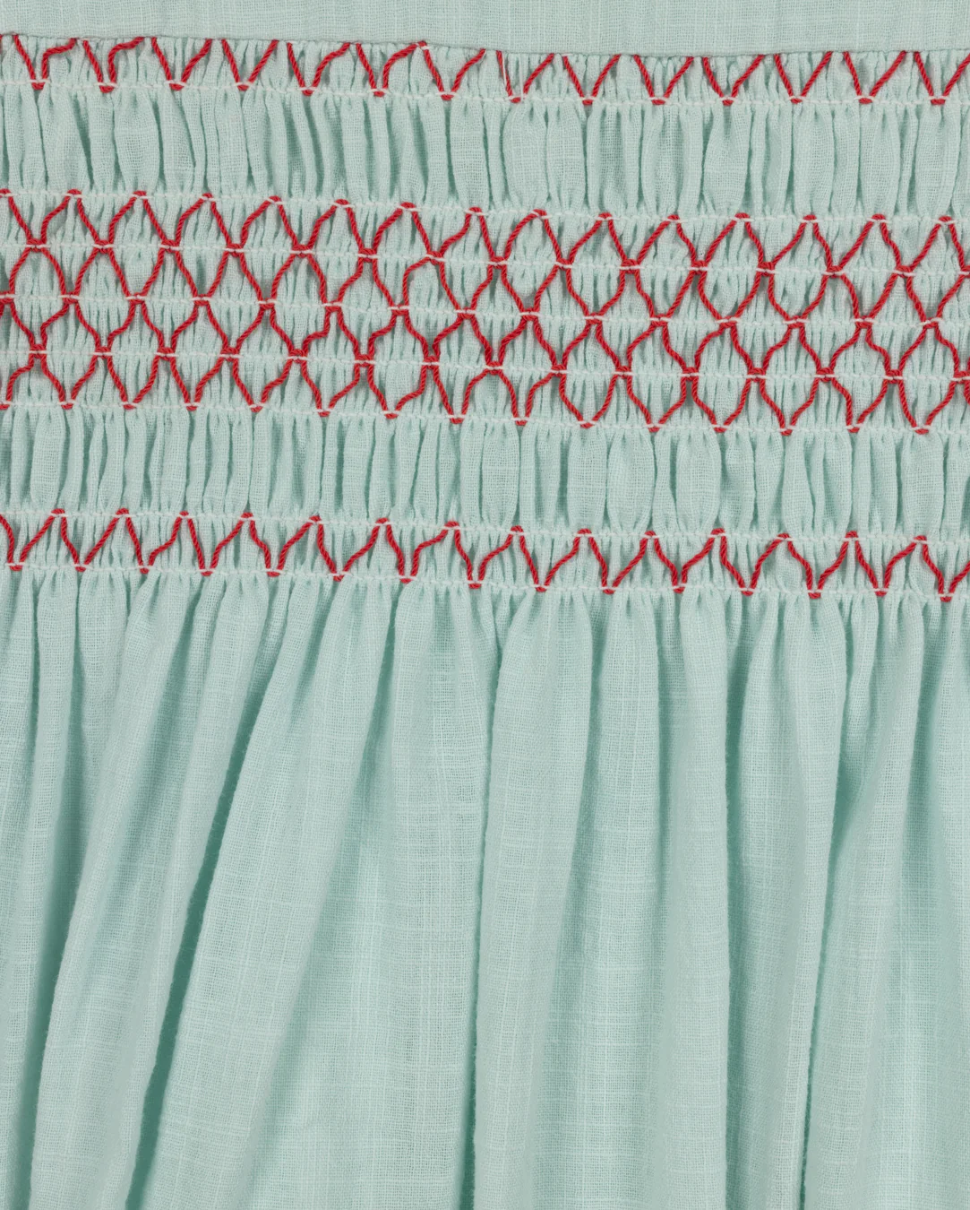 PAPILLON MINT SMOCK PETER PAN COLLAR DRESS - Image 2