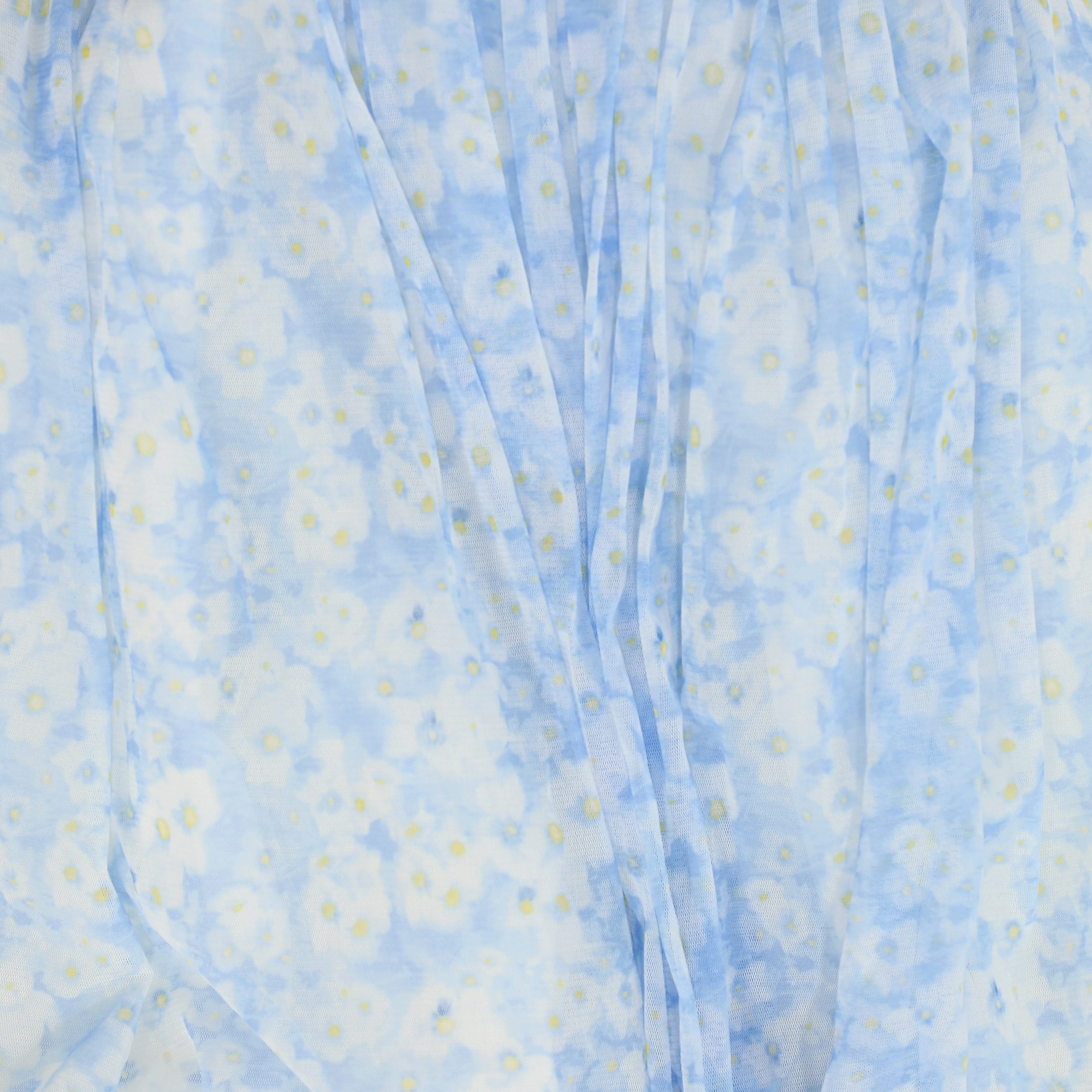 PHILOSOPHY BLUE/WHITE PRINTED DESIGN SKIRT [FINAL SALE] - Image 2