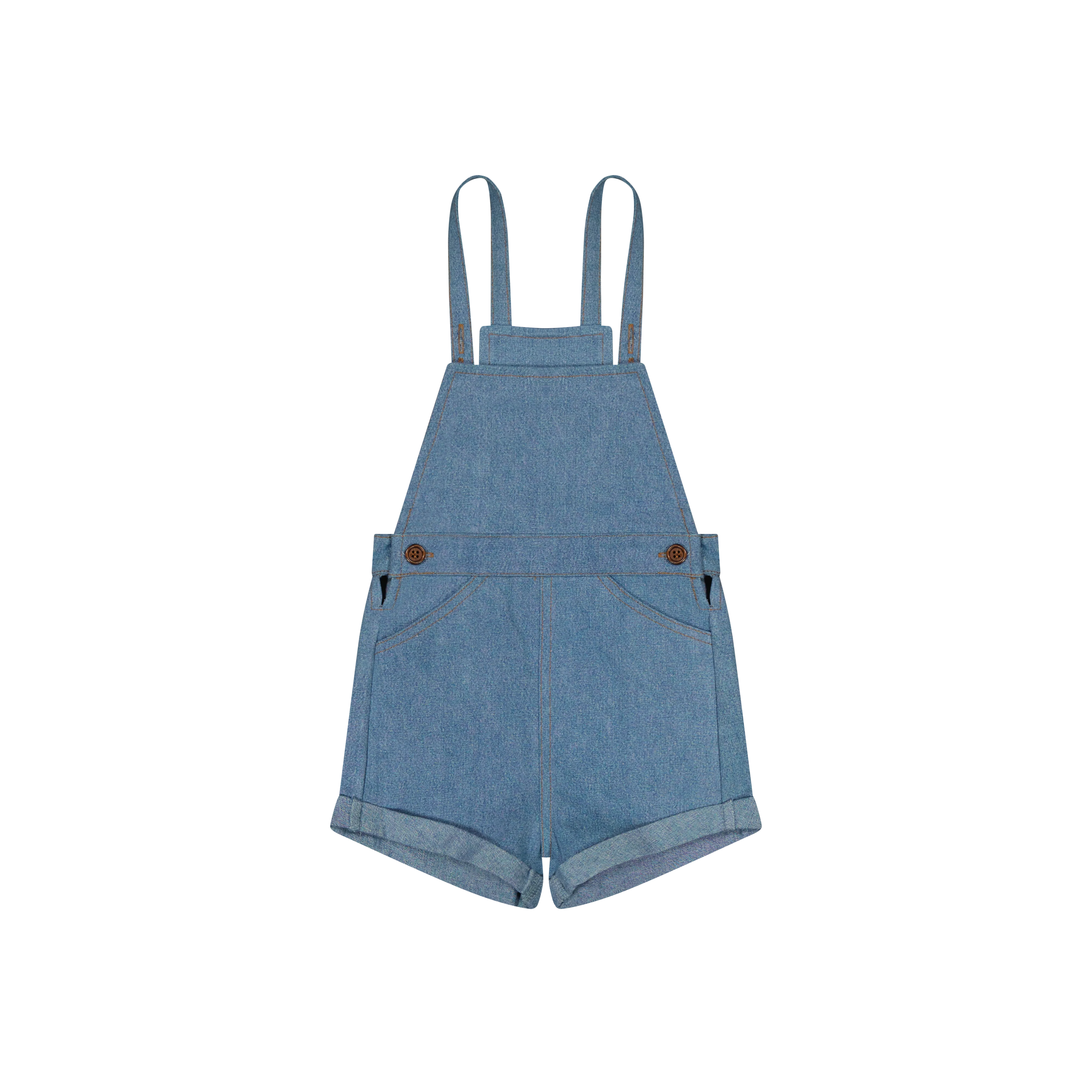 RETRO KID DENIM OVERALLS