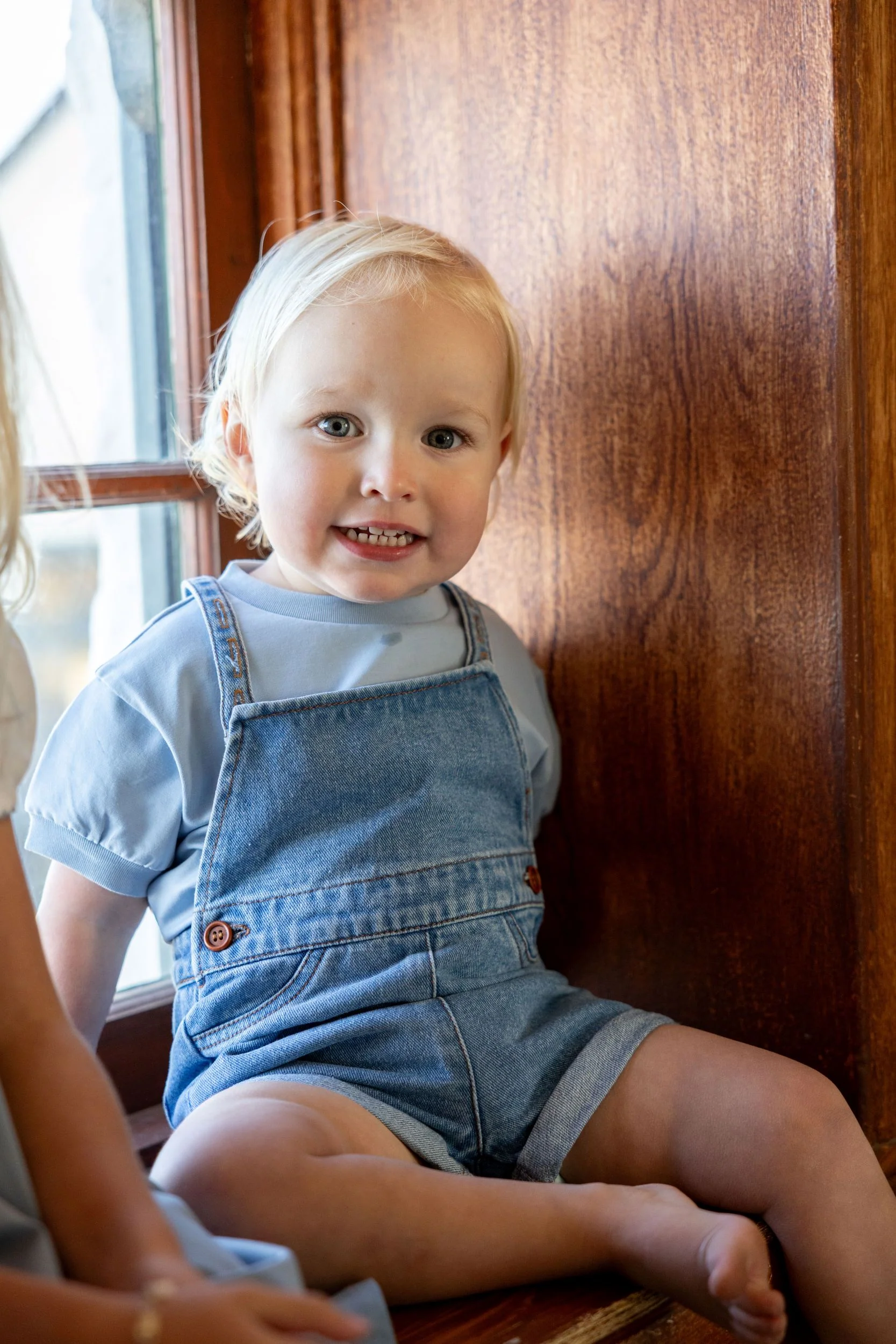 RETRO KID DENIM OVERALLS - Image 3
