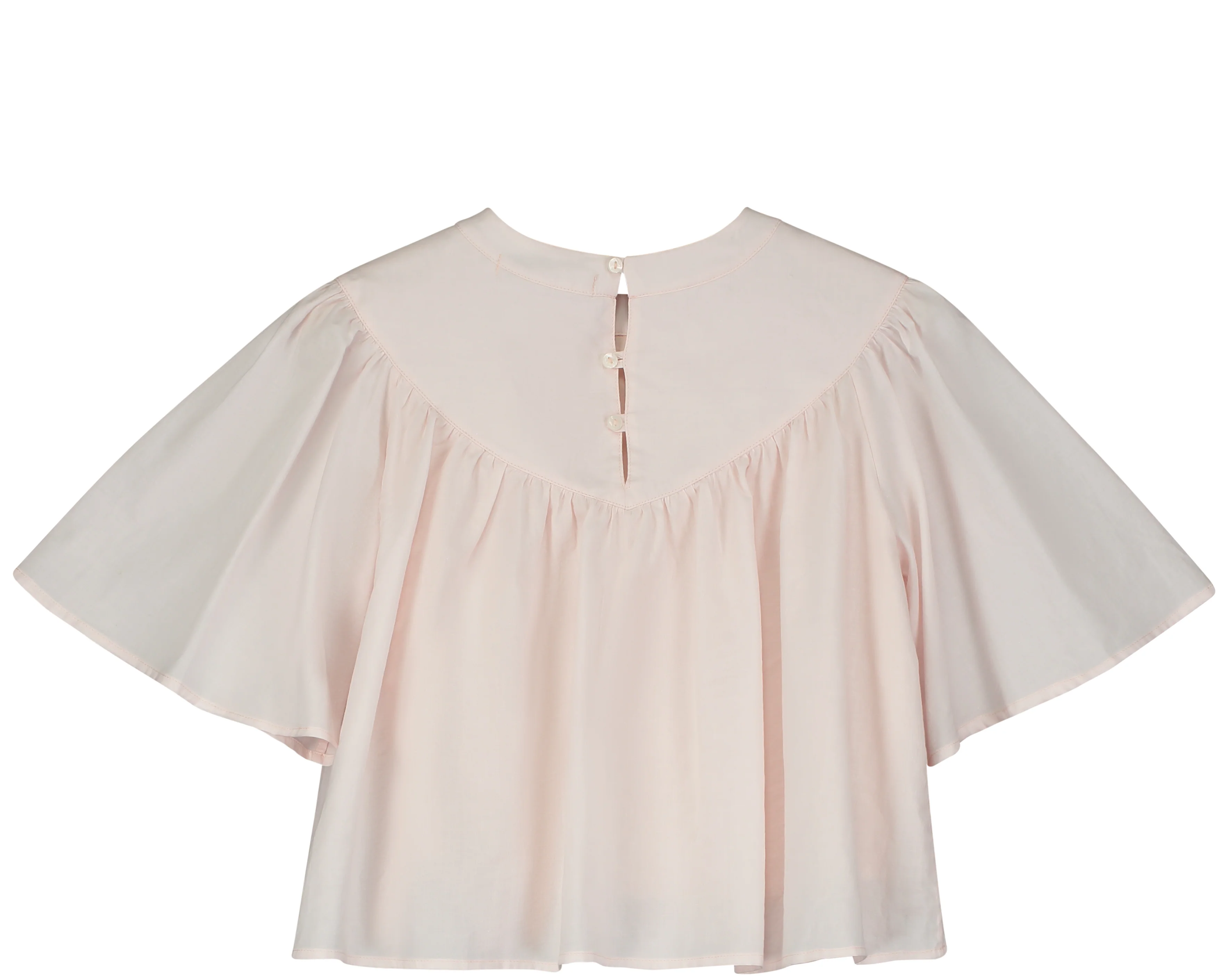 TANGERINE PALE PINK WIDE SLEEVE BLOUSE - Image 2