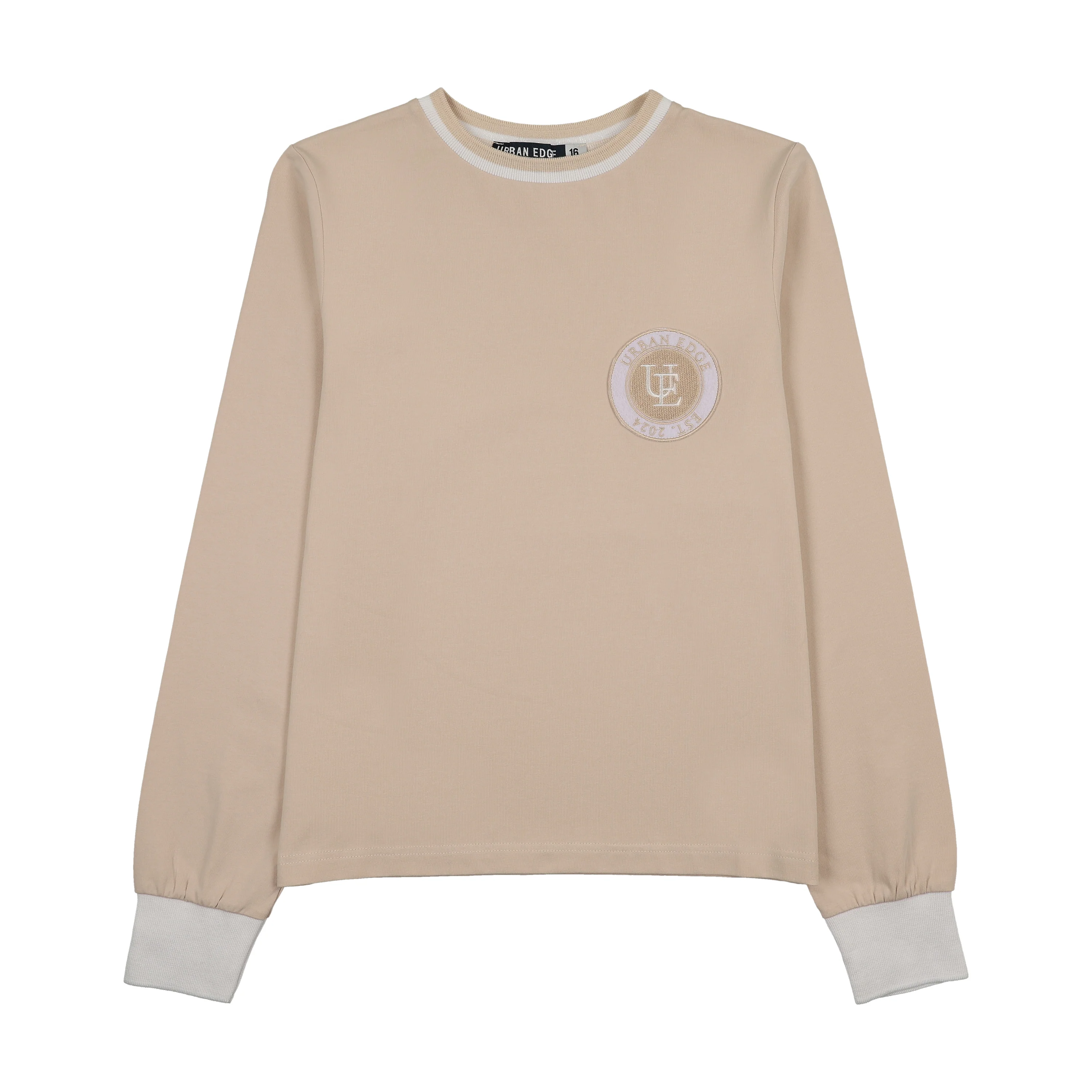 URBAN EDGE TAN LOGO TSHIRT
