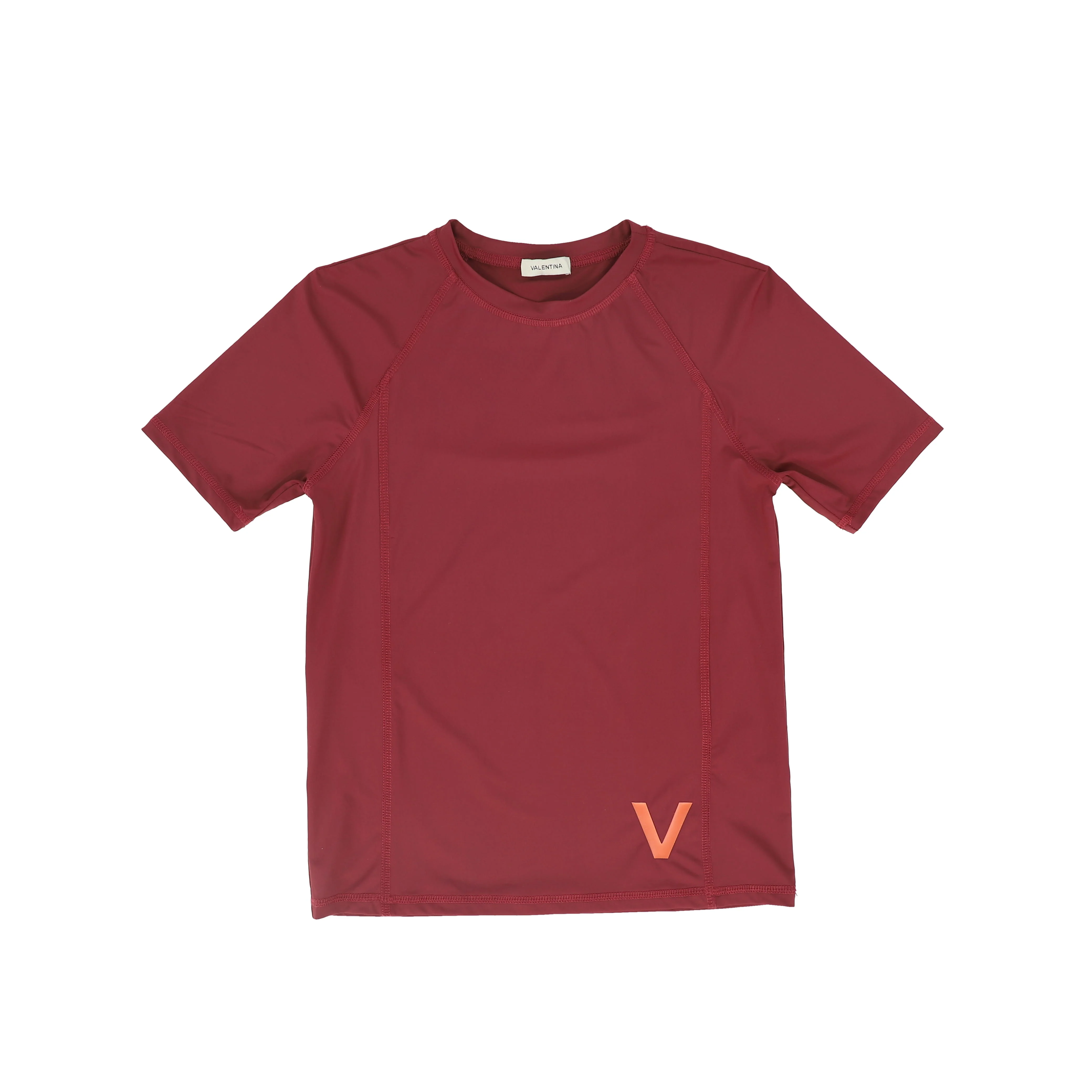 VALENTINA BERRY SEAMED SWIM SS SHIRT