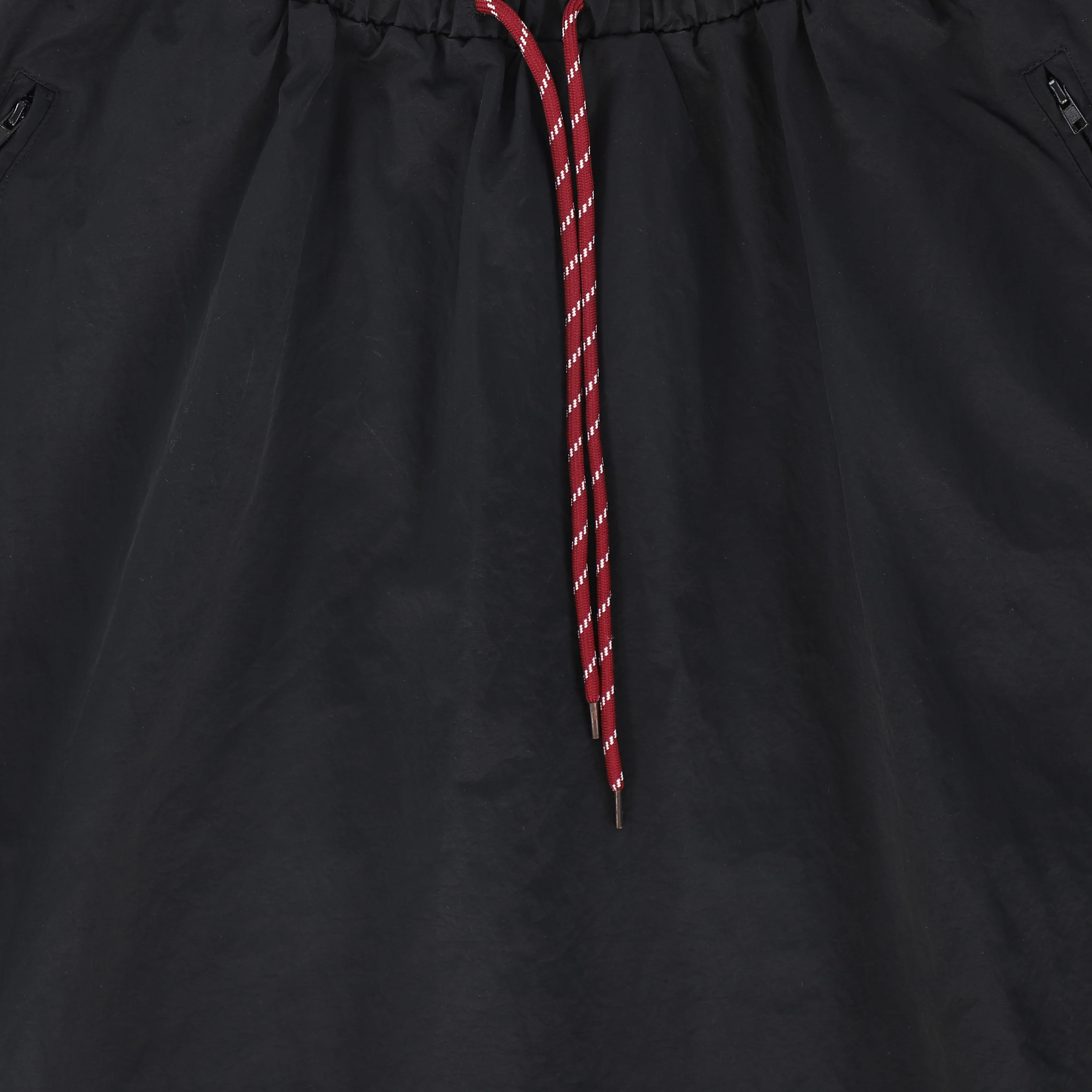 VALENTINA BLACK DRAWSTRING MAXI SKIRT - Image 3