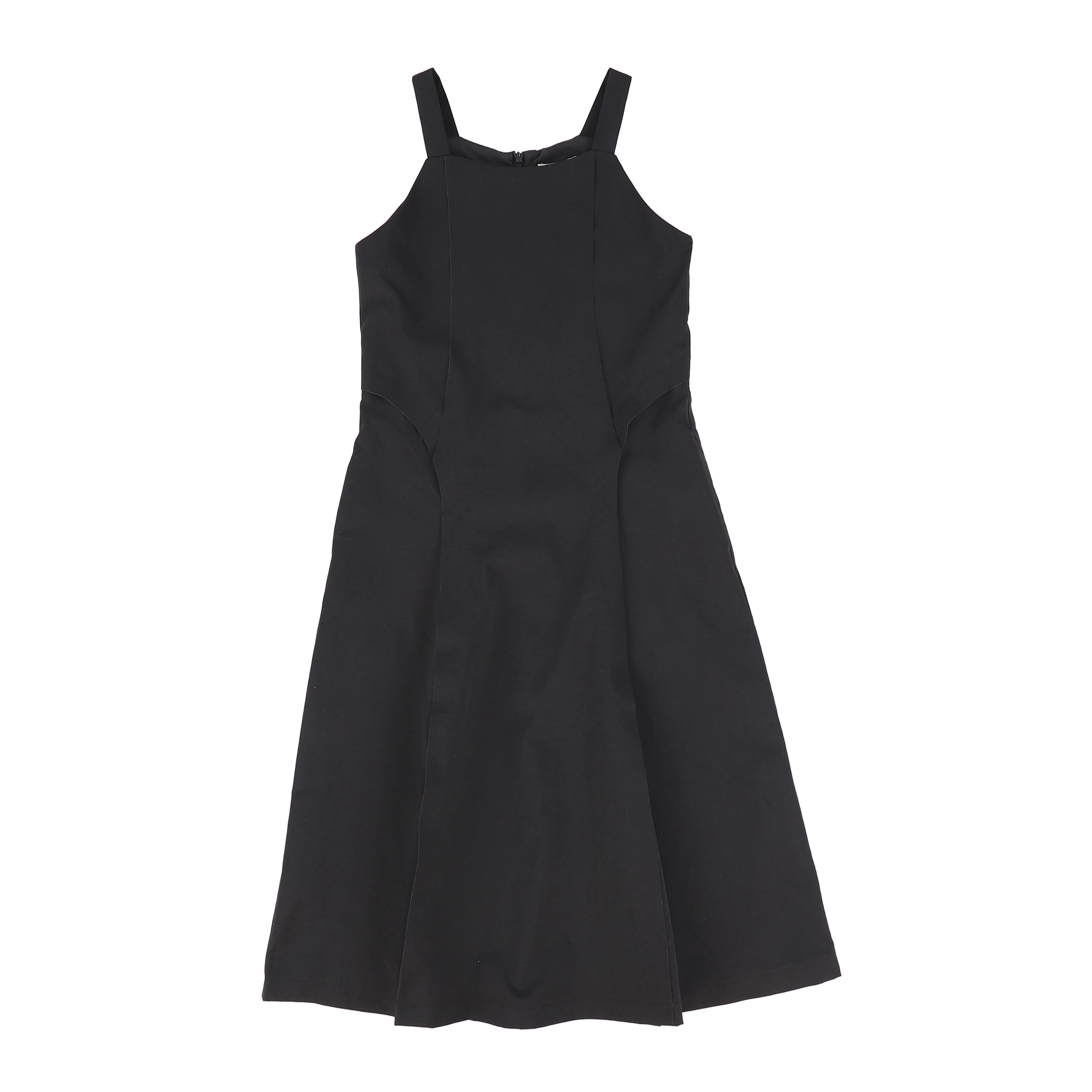 VALENTINA BLACK TRIM DETAIL MAXI JUMPER [FINAL SALE]
