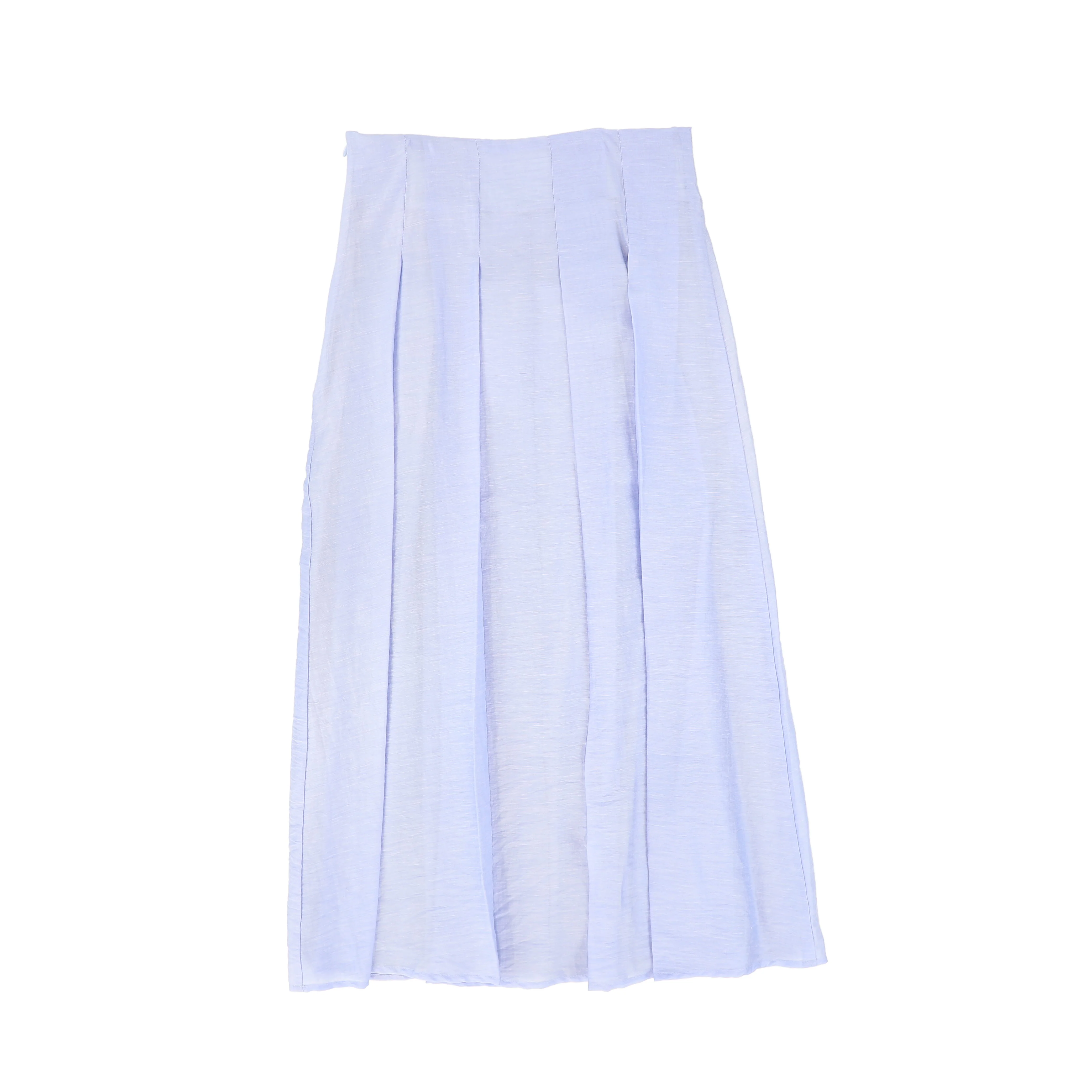 VALENTINA LIGHT BLUE DIAMOND EMBELLISHED SKIRT - Image 2