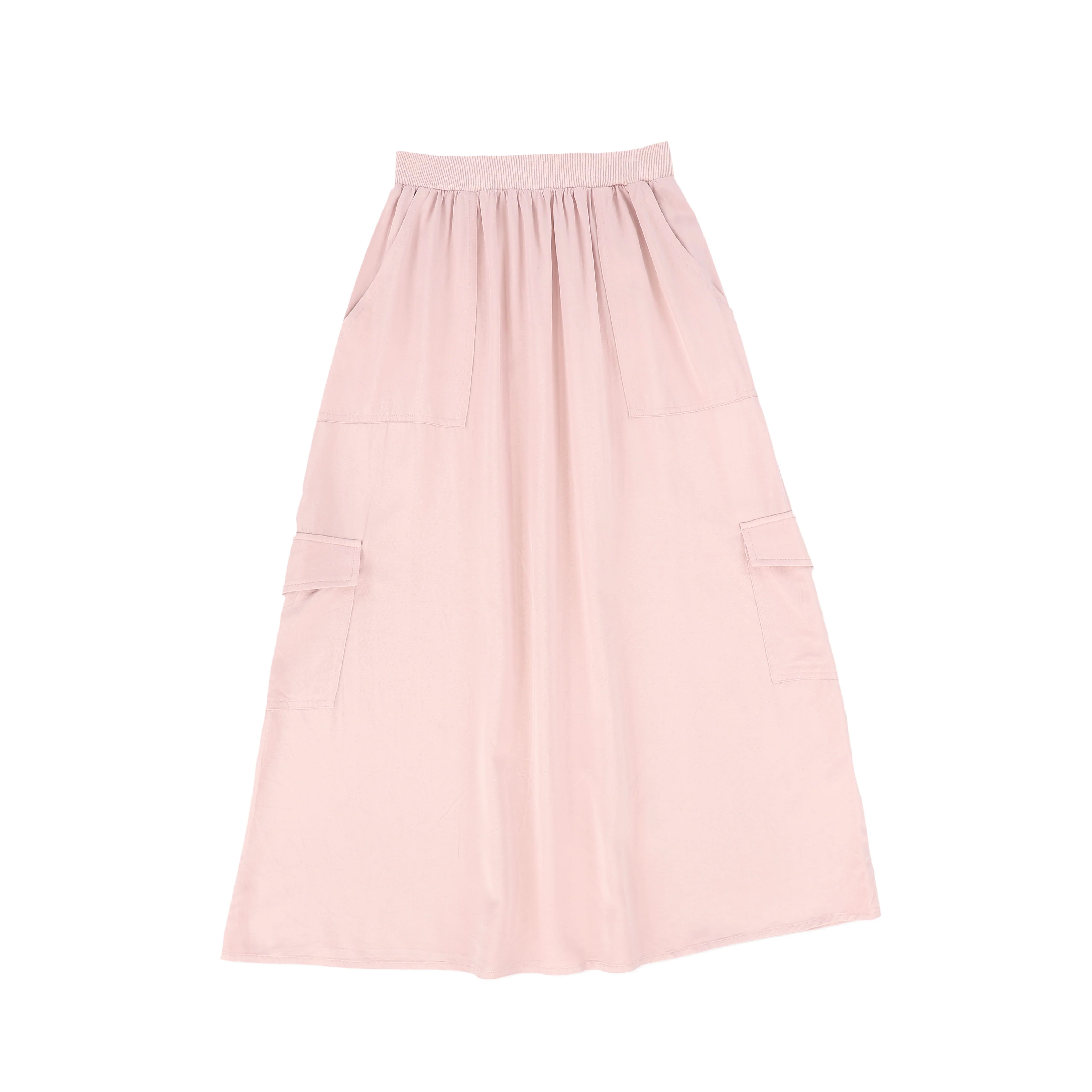VALENTINA PINK FLOWY CARGO SKIRT [FINAL SALE]