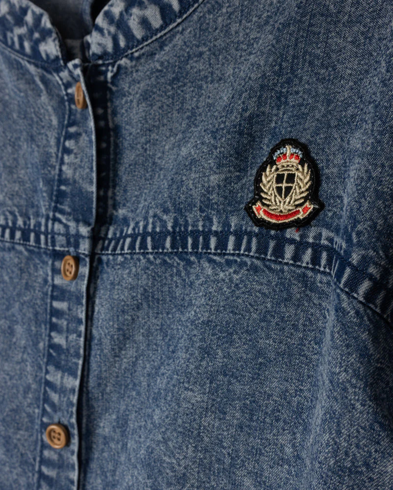 VIBE DENIM CHAMBRAY JUMPER AND JACKET SET - Image 2