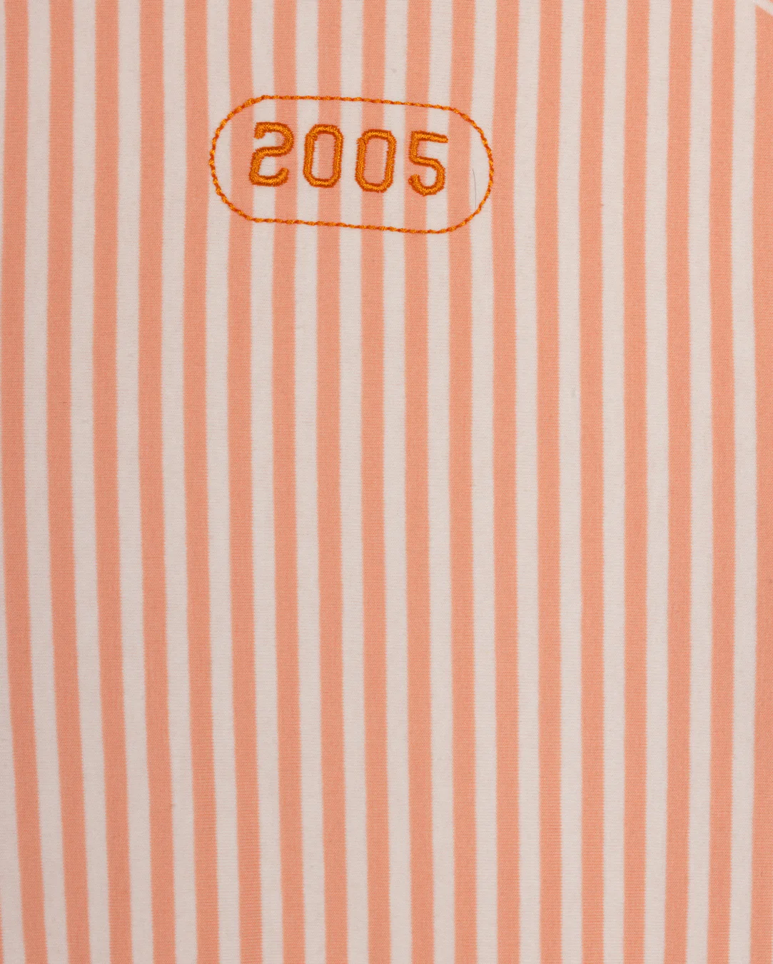 VIBE PINK PINSTRIPED DATE T-SHIRT - Image 2