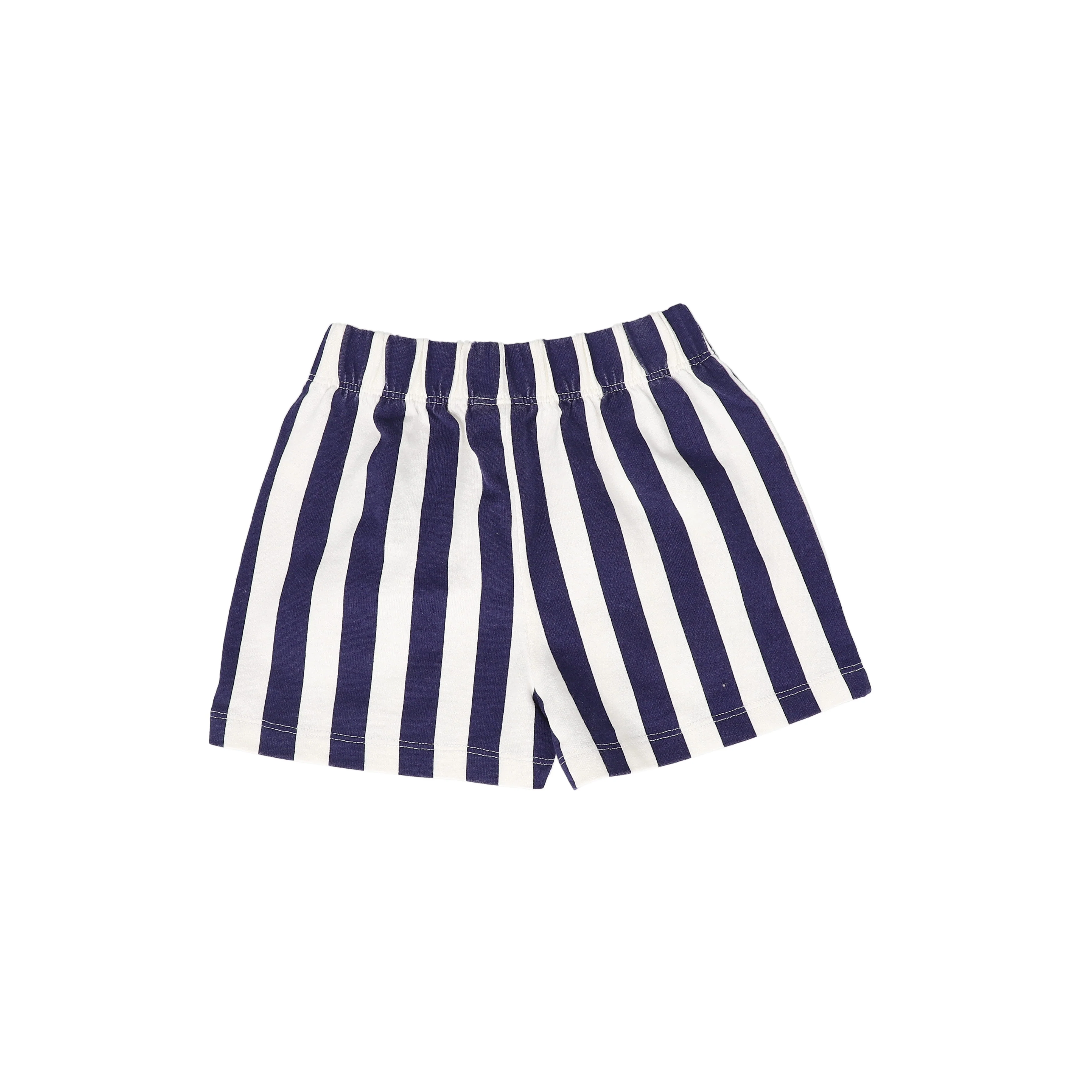 WYNKEN NAVY/WHITE STRIPED SHORTS - Image 2